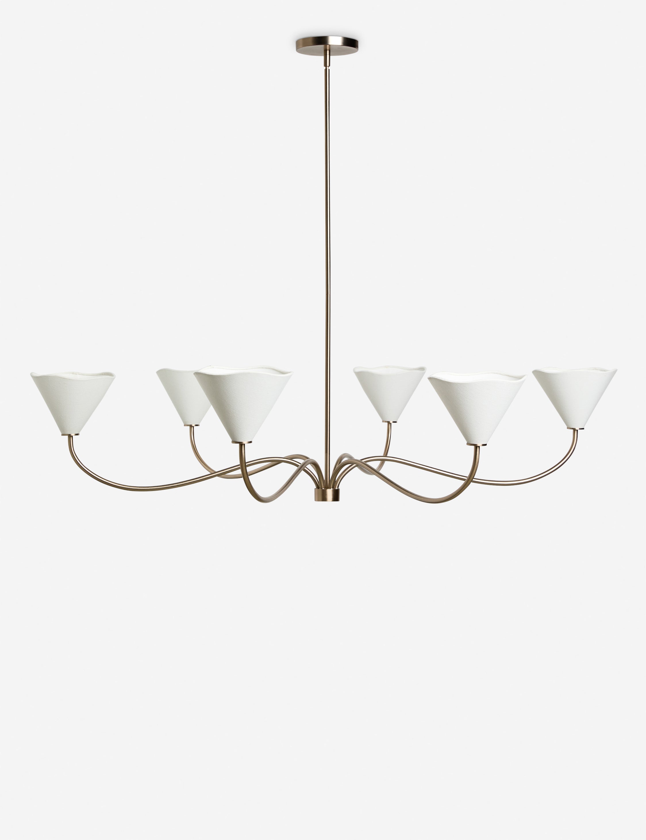 Lulu and Georgia Loana Chandelier – Satin Brass