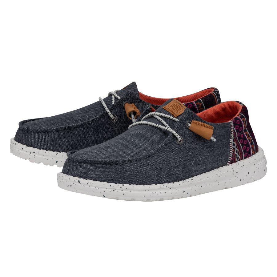 HEYDUDE shoes Wendy Funk Baja - Navy – Women's - view 2