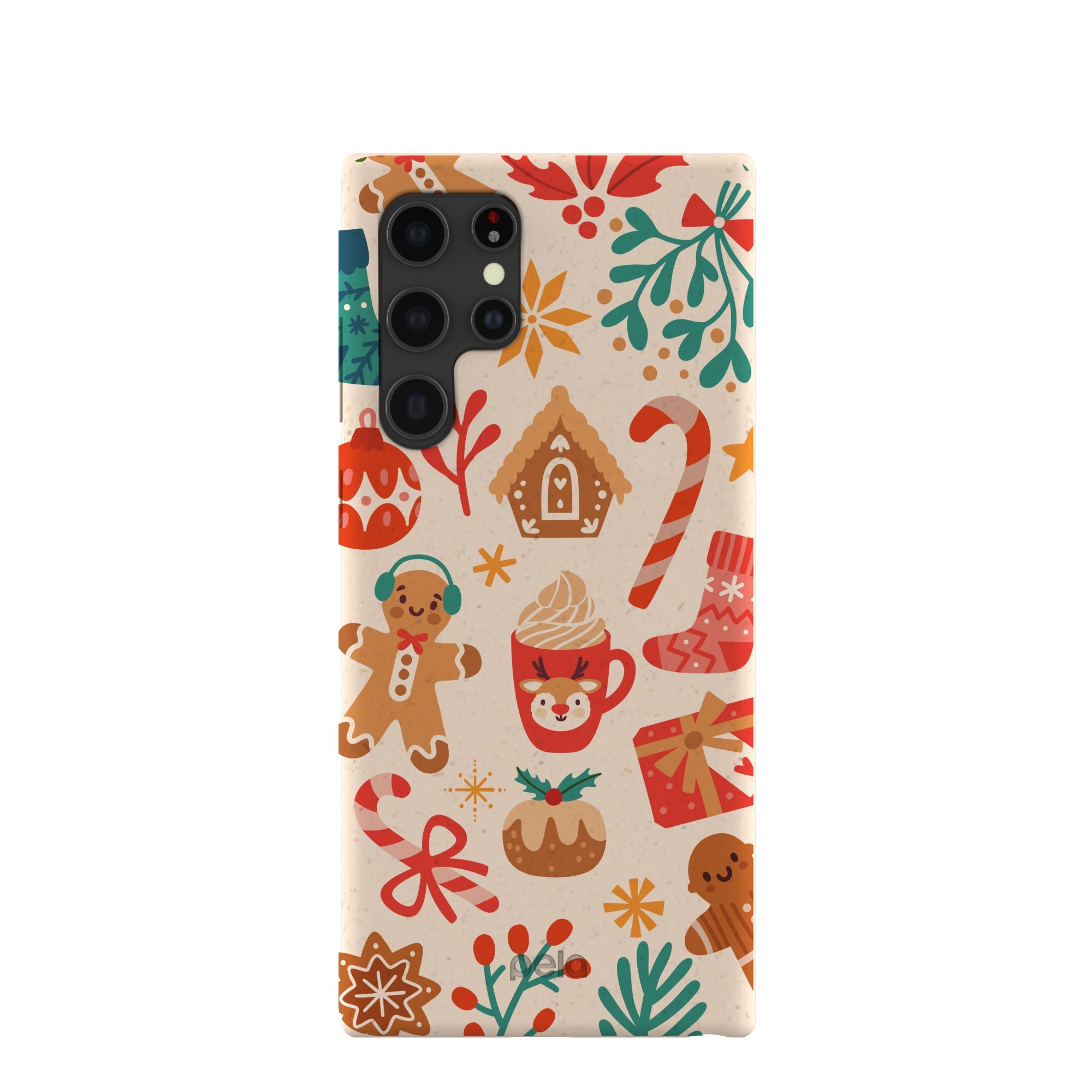Pela Case Seashell Festive AF Samsung Galaxy S22 Ultra Case