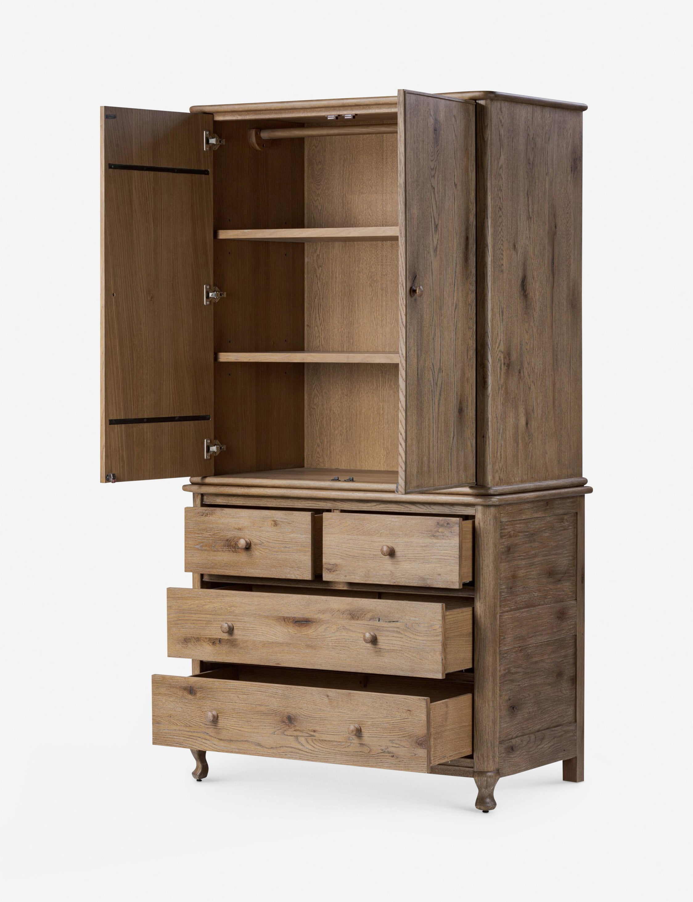 Lulu and Georgia Caraway Cabinet – Natural Oak - view 5