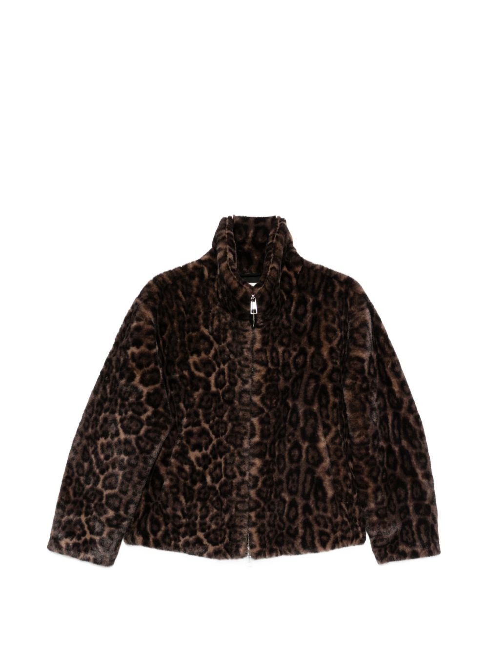Apparis Leopard Faux-Fur Coat – 100% Recycled Polyester