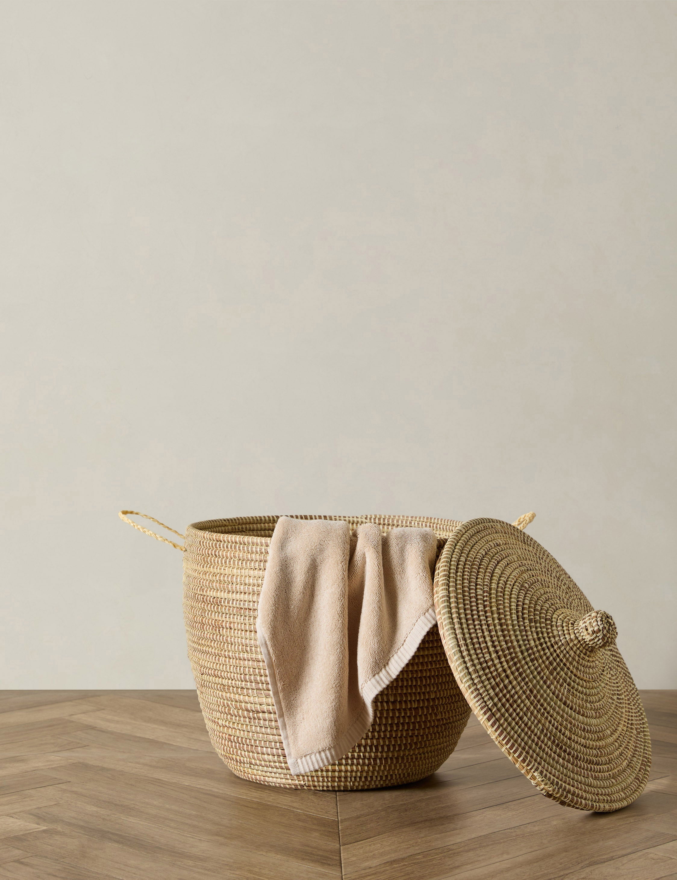Lulu and Georgia Dou Lid Storage Basket by Mbare - view 7