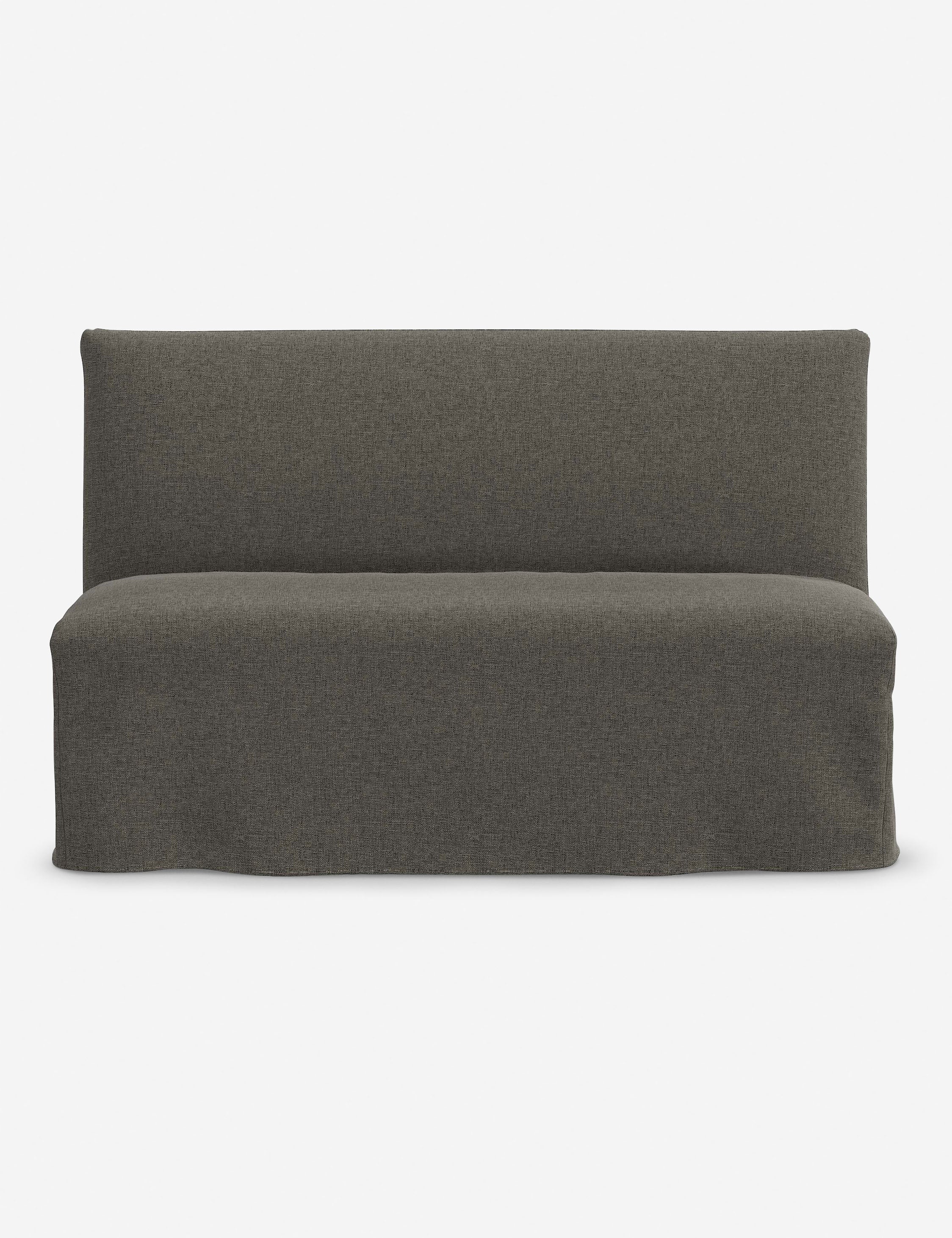Lulu and Georgia Haddan Slipcover Dining Bench - view 4