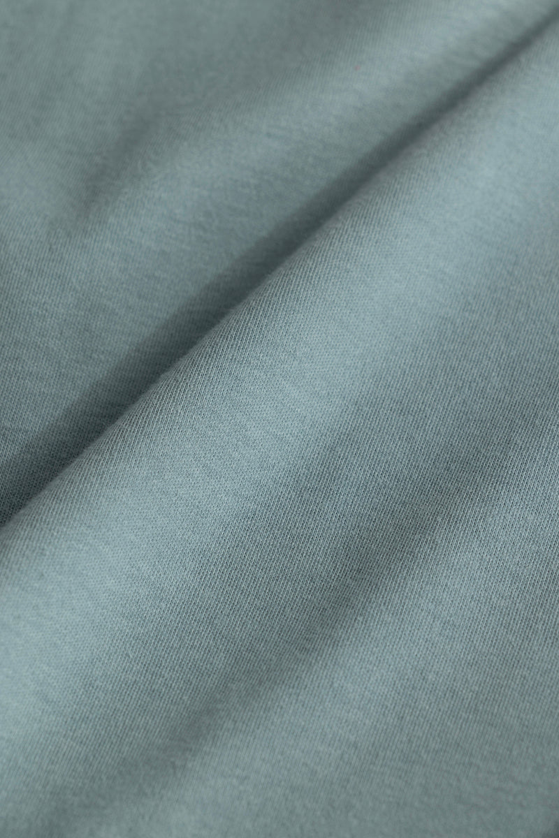 SNITCH Powder Blue Zipper Polo T-Shirt - view 7