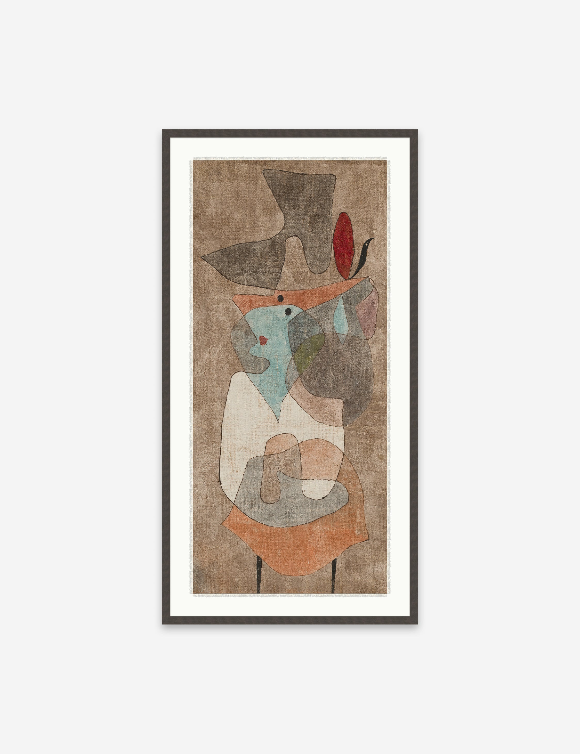 Lulu and Georgia Linen Figure Wall Art