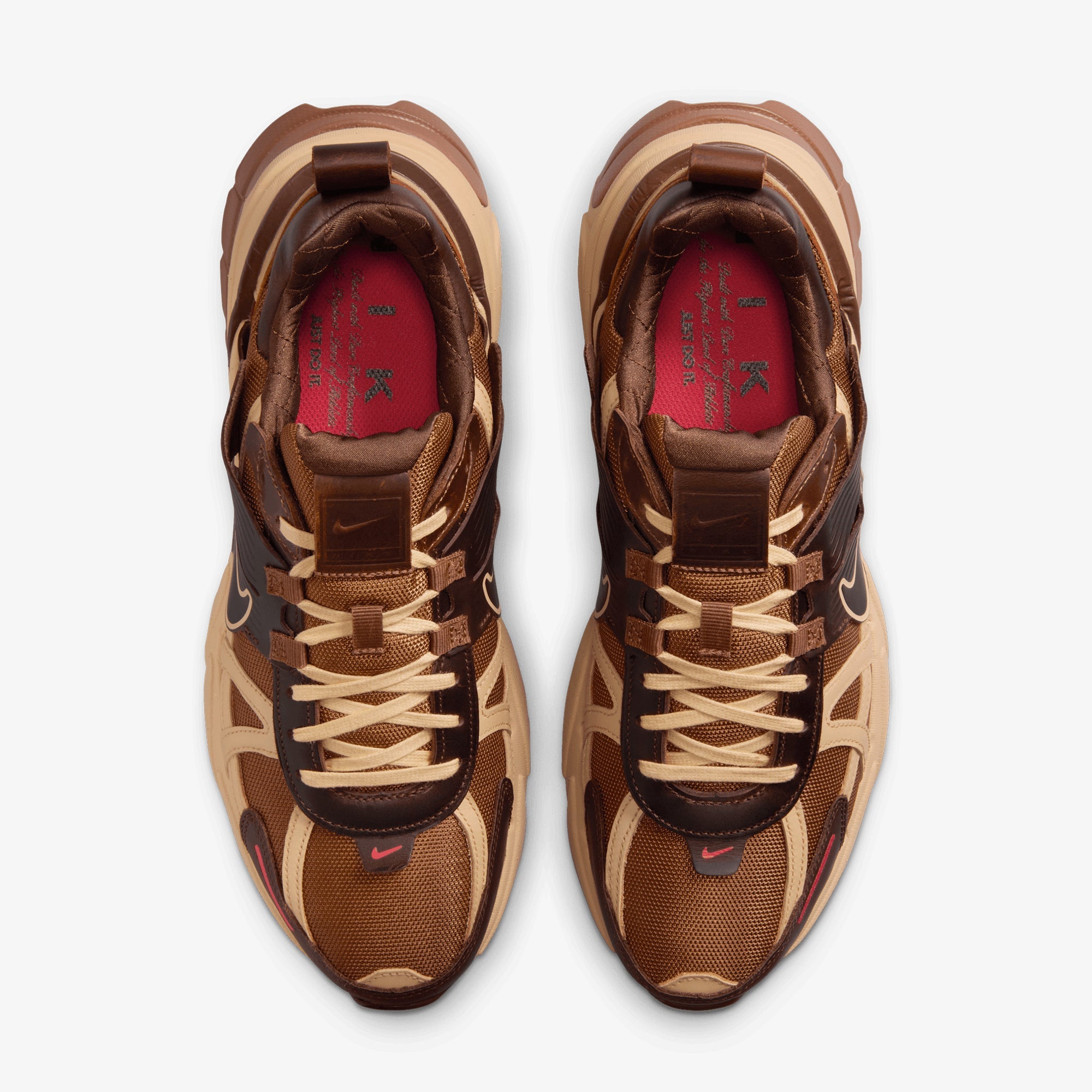 Nike | V2K RUN { LT BRITISH TAN/LT BRITISH TAN-SESAME - view 2