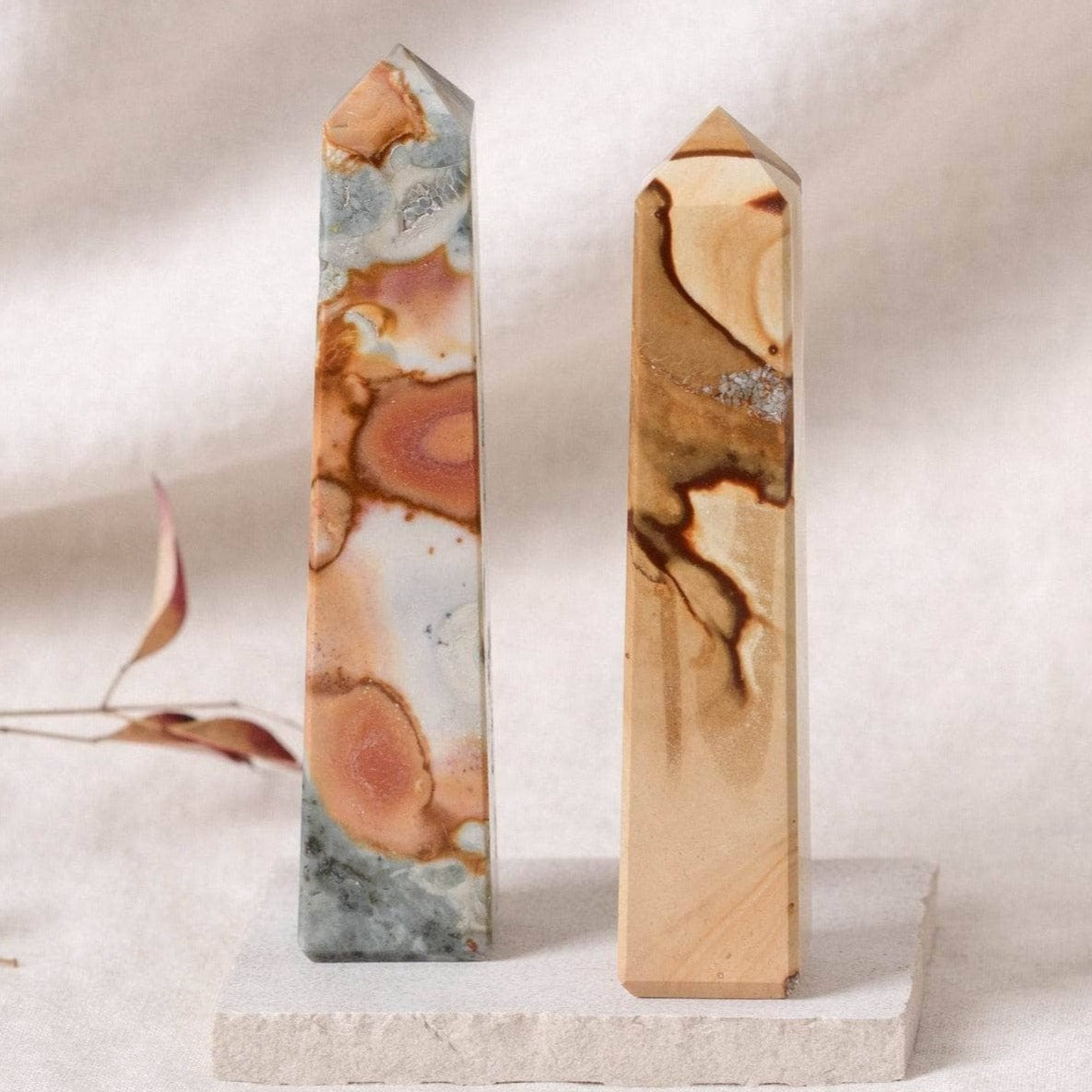 Polychrome desert – Tiny Rituals Polychrome (Desert Magic) Jasper Tower