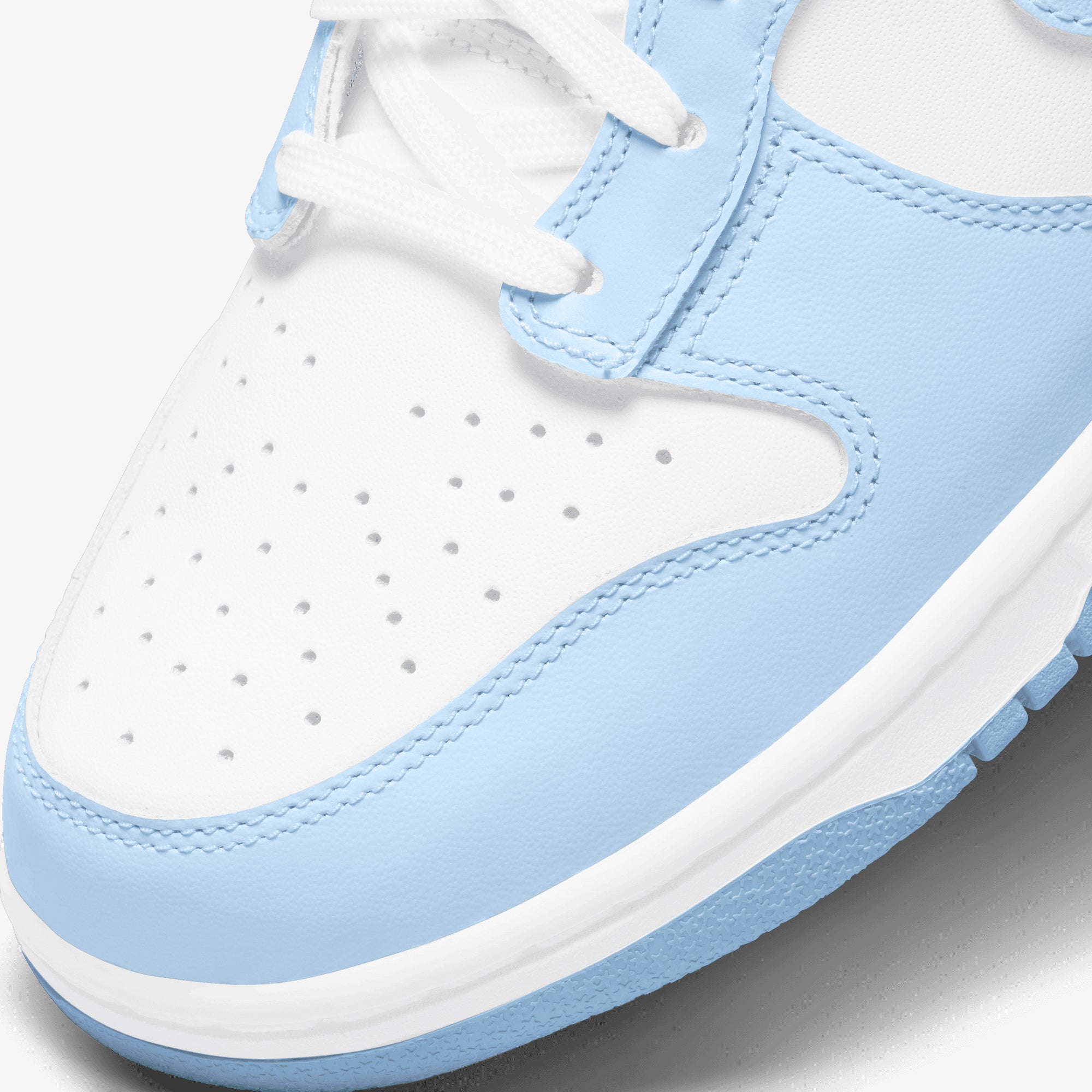 Nike | DUNK HIGH { WHITE/ALUMINUM - view 3