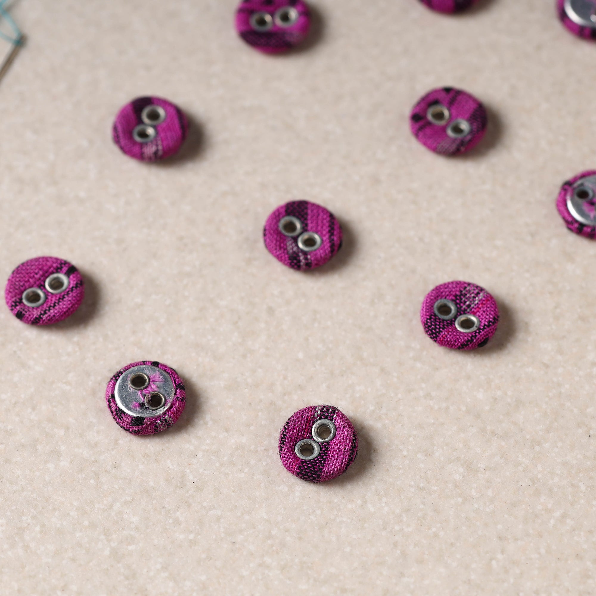 BUTTON BAAZ 1cm Buttonbaaz Handmade Button Small (Set of 12) 37 - view 2