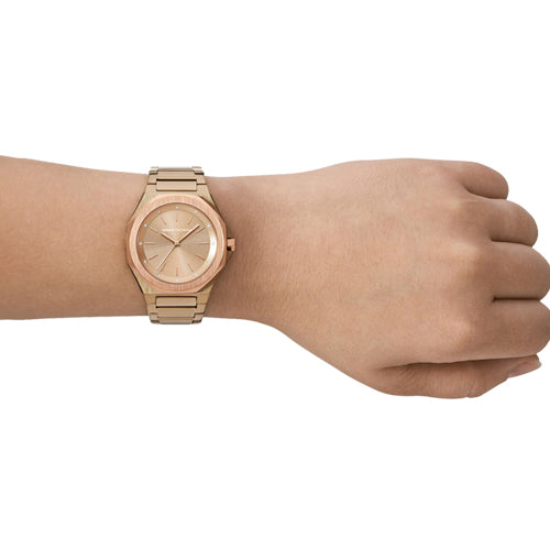 Armani Exchange Andrea Gold Dial Women 34mm AX4616 - view 2