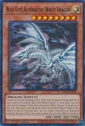 Yu-Gi-Oh! Blue-Eyes Alternative White Dragon - RA02-EN010 - Super Rare - 1st Edition