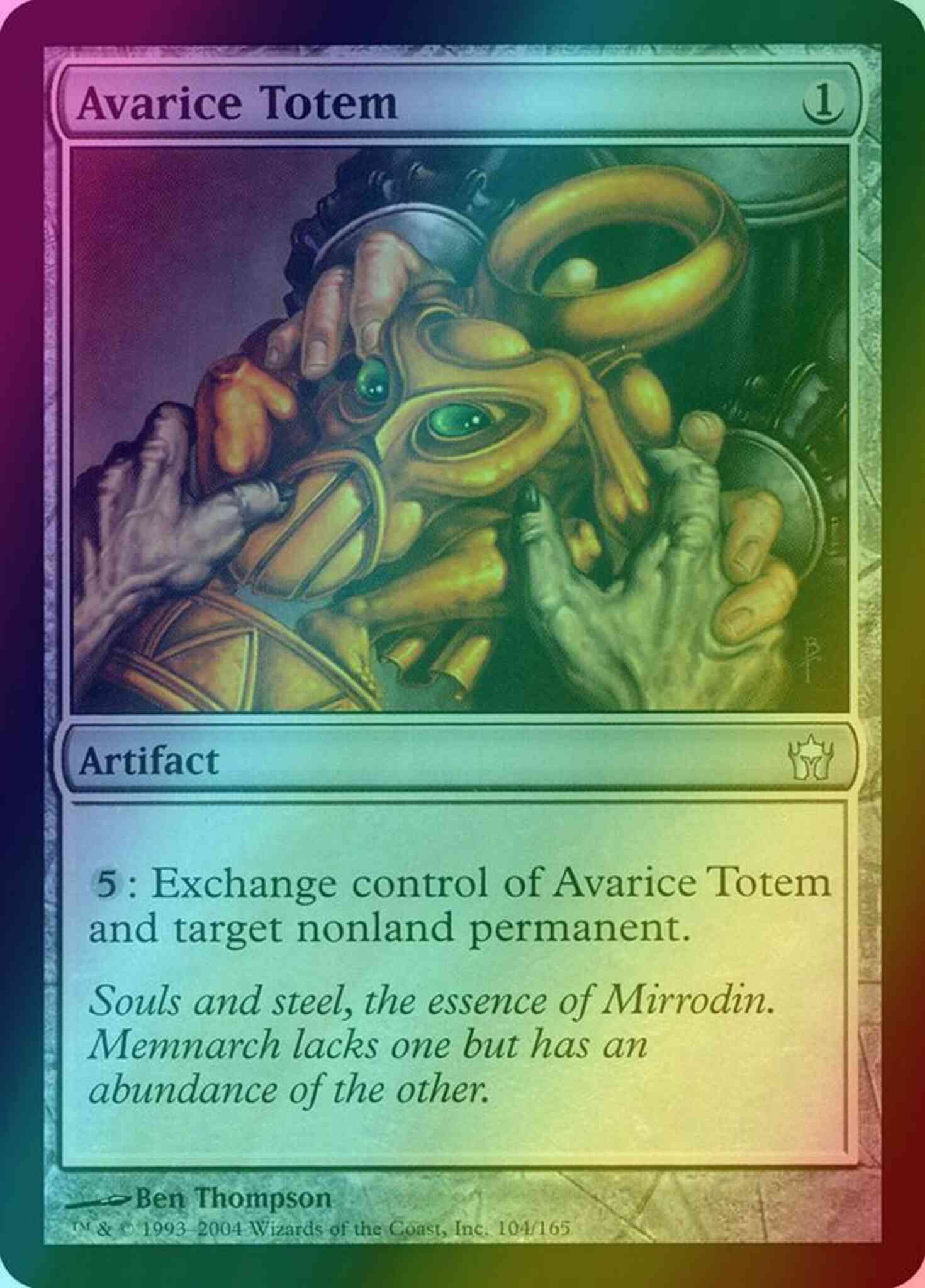 Avarice totem 104 – Magic Avarice Totem [104] [Fifth Dawn] [Foil]