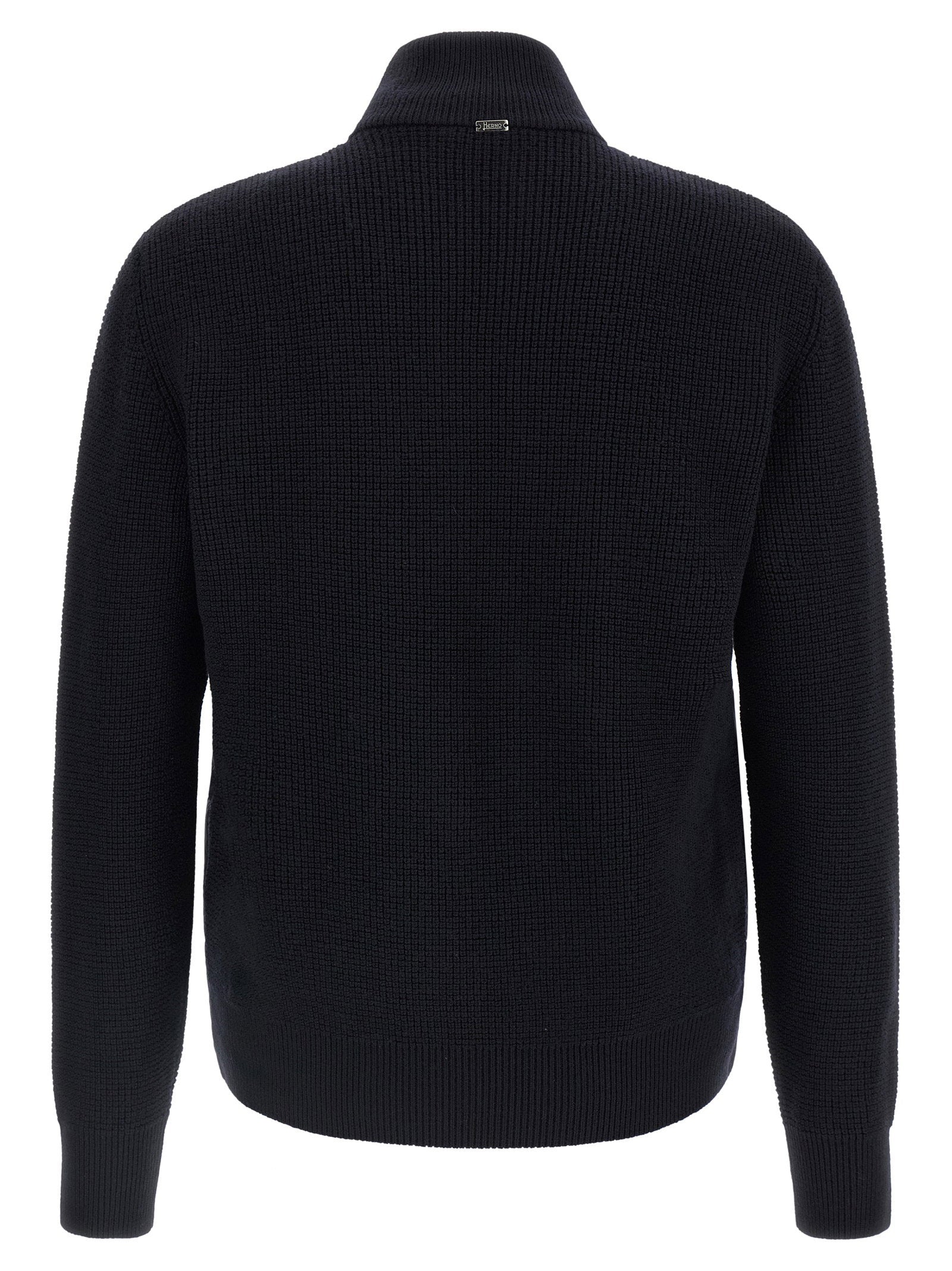 Herno Padded Cardigan – 100% wool - view 2