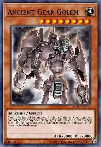 Yu-Gi-Oh! Ancient Gear Golem - TLM-EN006 - Ultra Rare - Unlimited