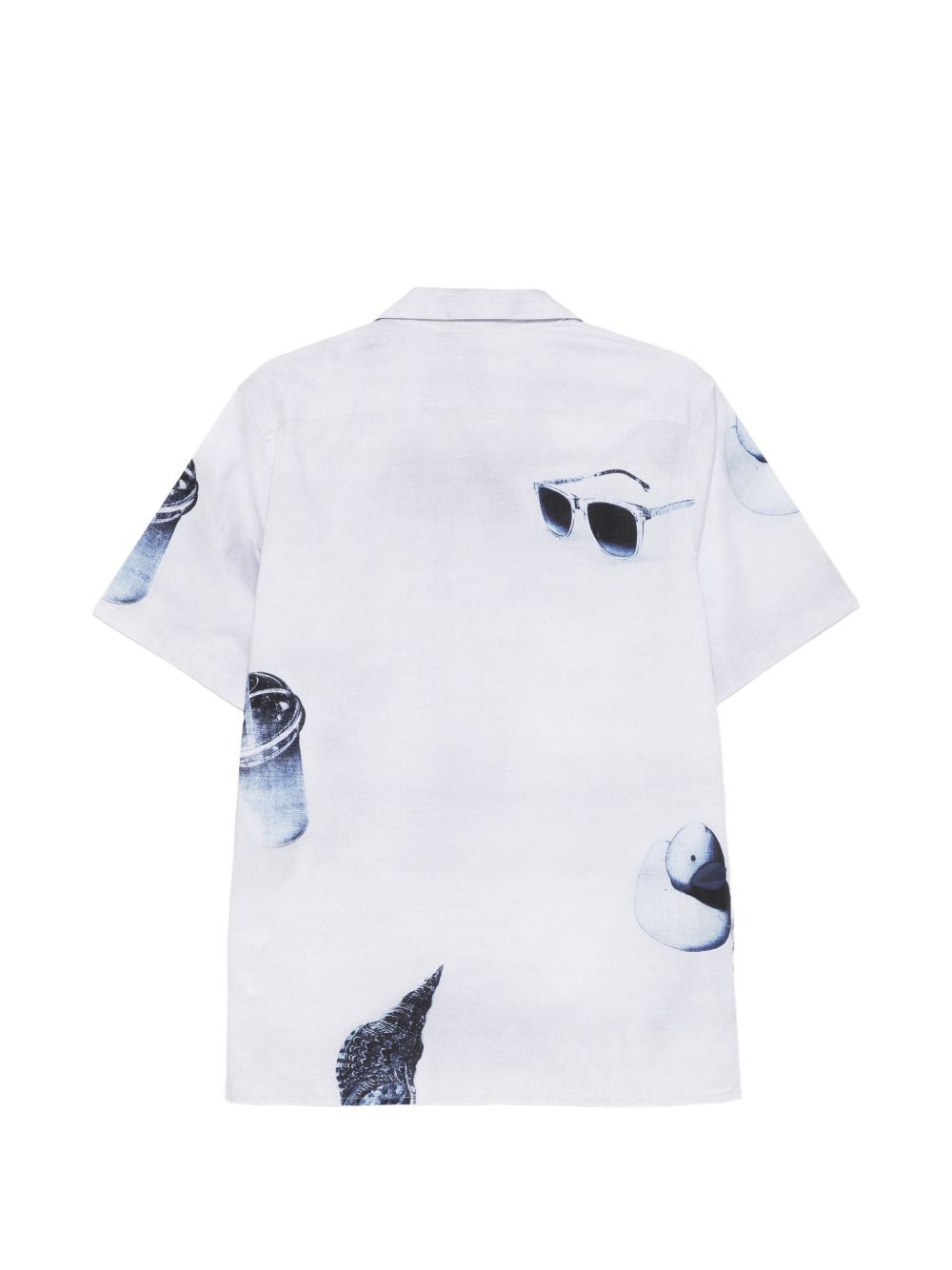 Paul Smith Sunbleached Snaps cotton shirt – Organic Cotton 100% - view 2