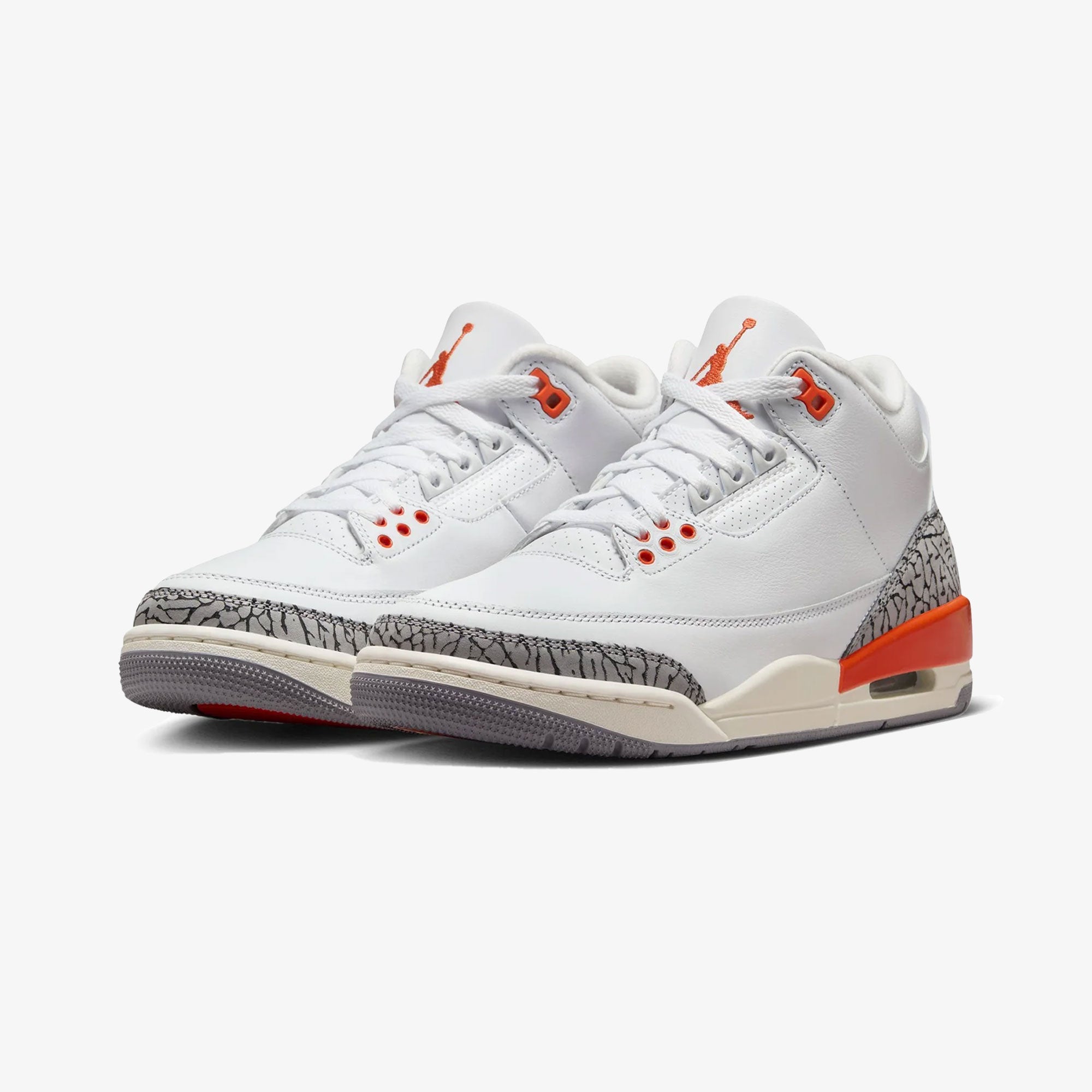 Jordan | AIR JORDAN 3 RETRO { WHITE/COSMIC CLAY-SAIL-CEMENT GREY - view 2