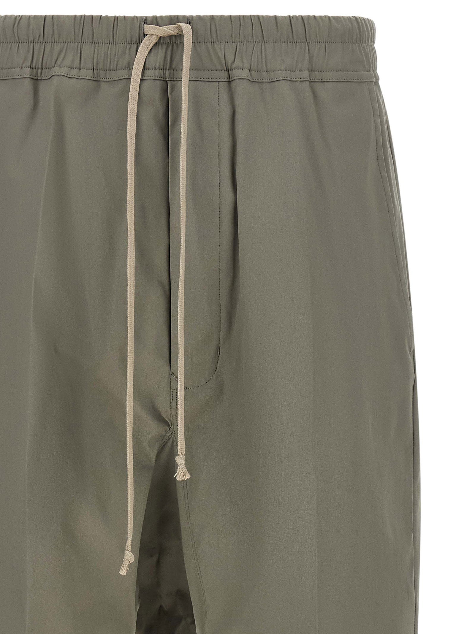 Rick Owens Drawstring Cropped Pants – 97% cotton, 3% elastane - view 3