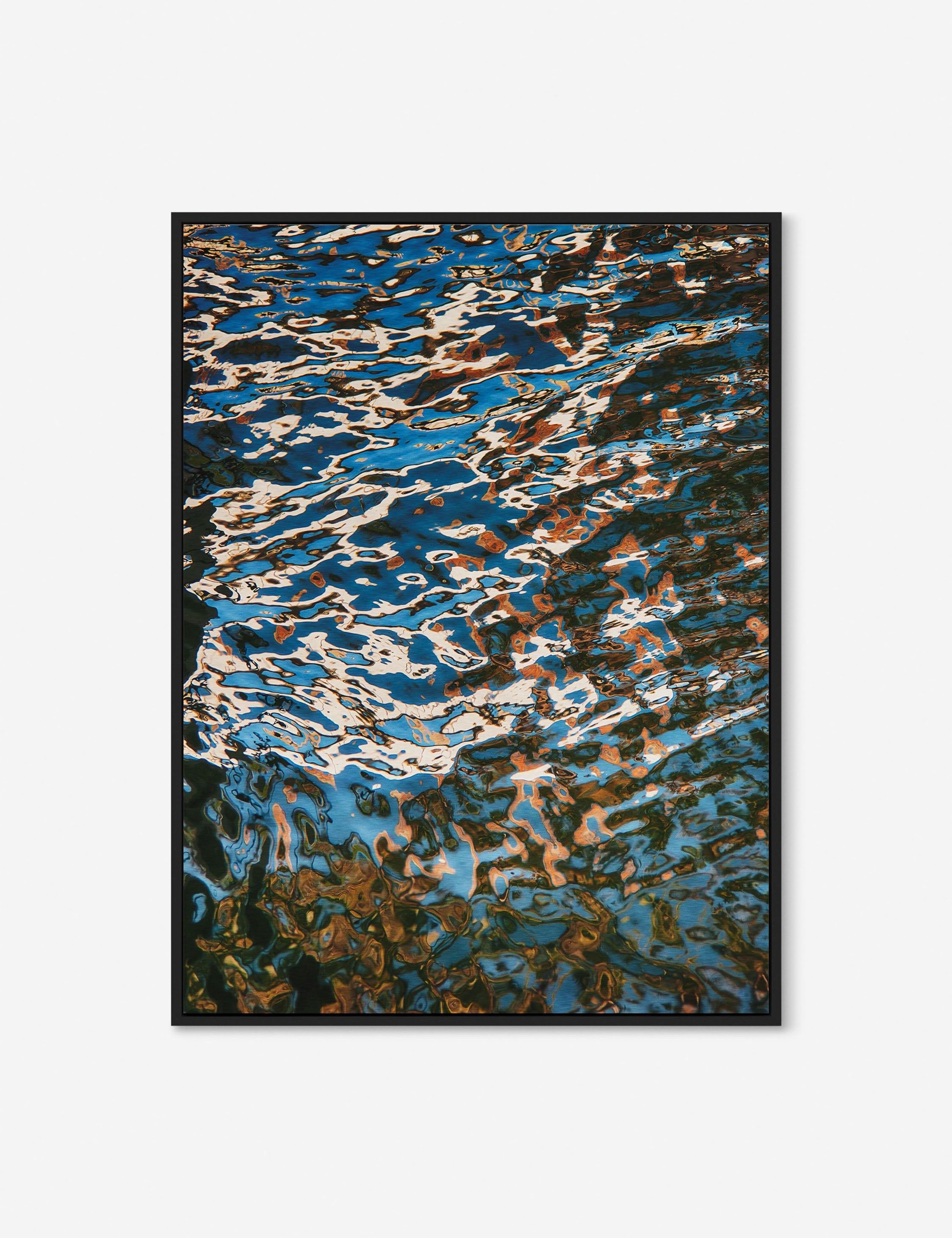 Lulu and Georgia Reflecting Blue Photography Print by Geoffrey Baris