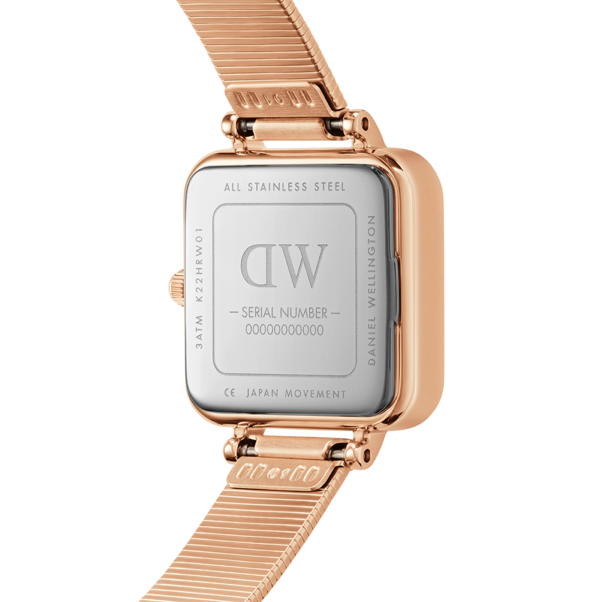 Daniel Wellington Quadro Studio Green & Rose Gold - view 3