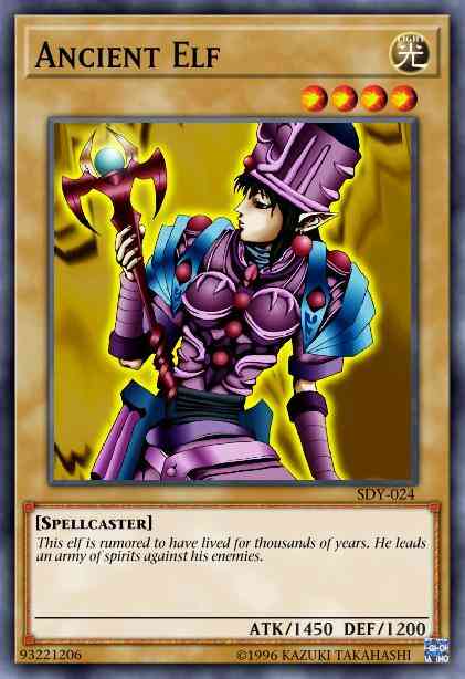 Yu-Gi-Oh! Ancient Elf - SDY-024 - Common - 1st Edition
