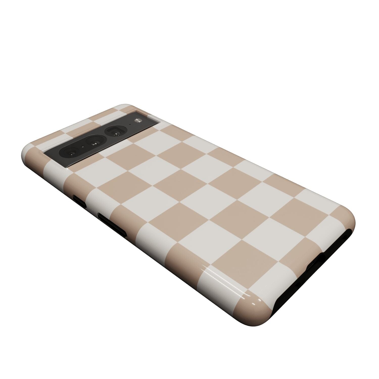 Casetry Fit Check | Neutral Checkerboard Google Pixel Case - view 11