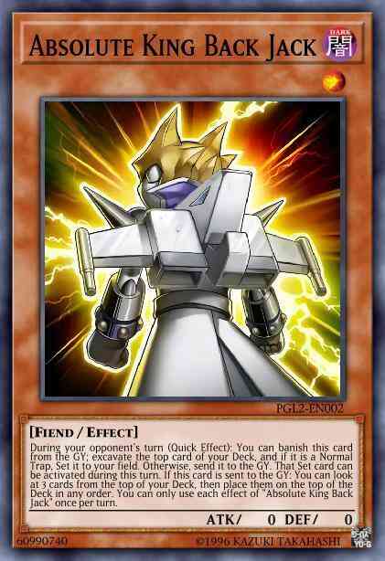 Yu-Gi-Oh! Absolute King Back Jack - SR06-EN020 - Common - 1st Edition