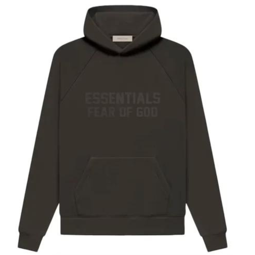 Cop Underdog Fear Of God Essentials Hoodie Off-Black SS23