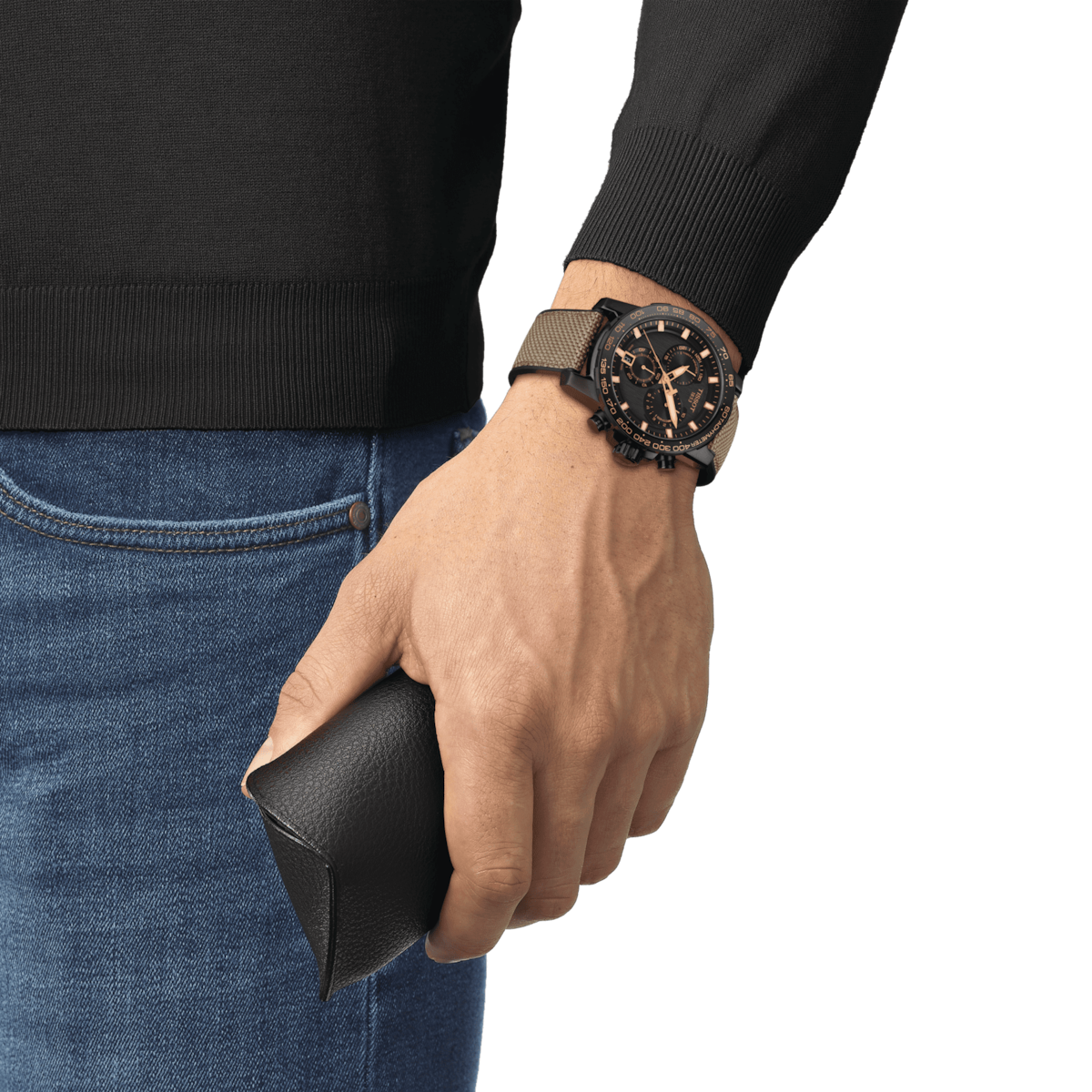 Tissot T-Sport Black Dial Men 45.5mm - view 2