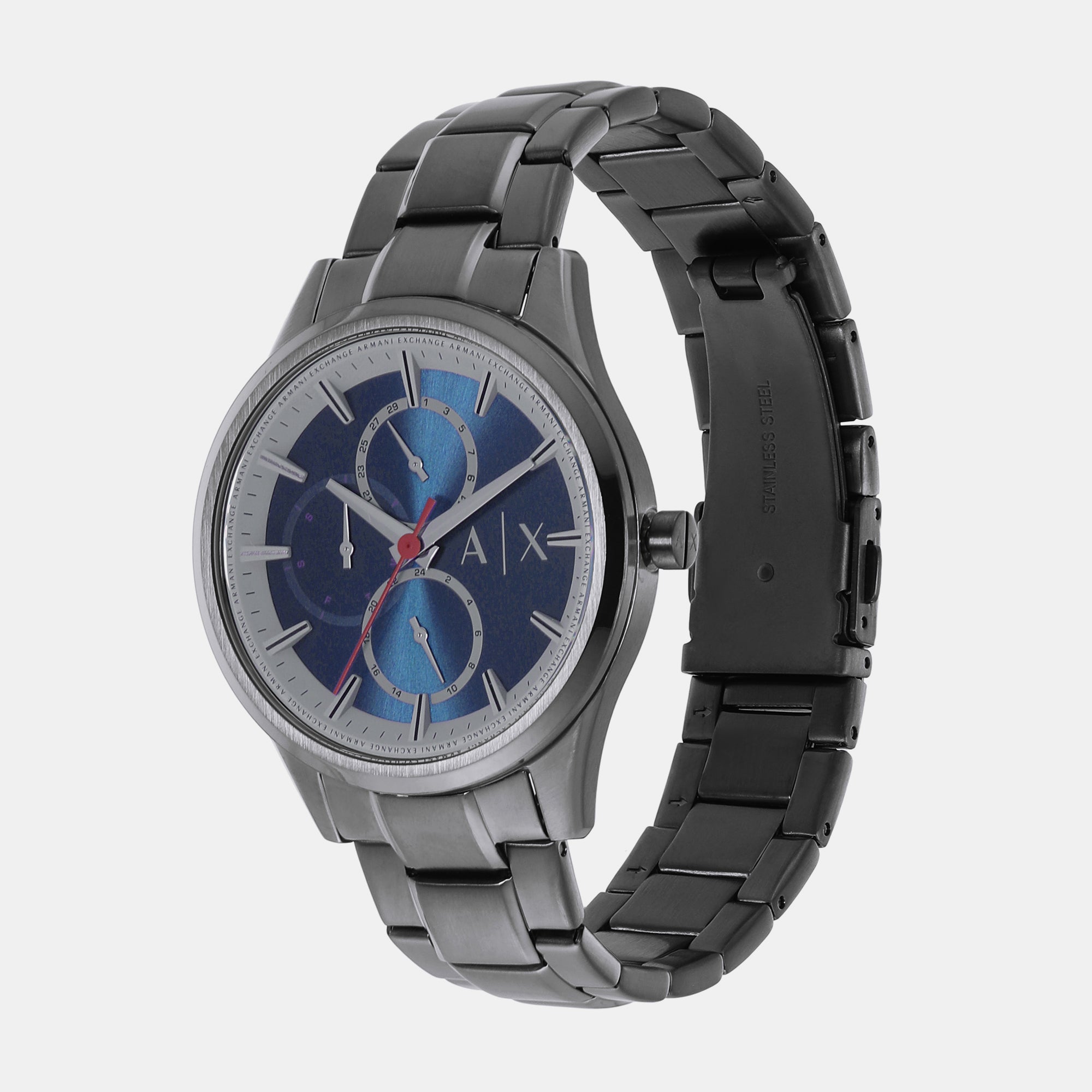 Armani Exchange Dante Men Quartz Blue Dial Chronograph Stainless Steel Watch AX1871 - view 3