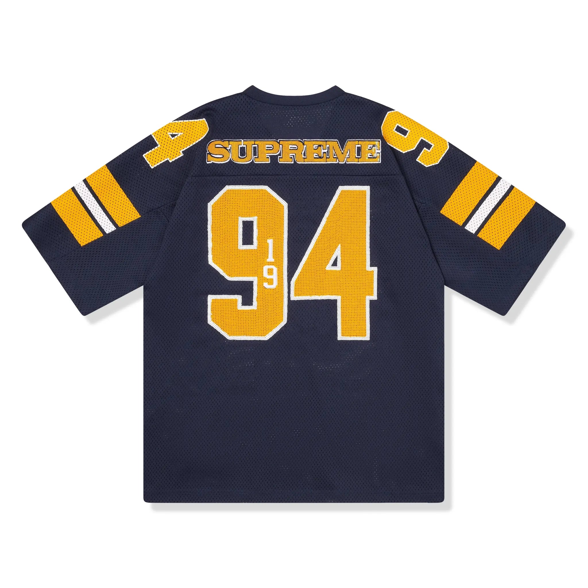 Supreme Sequin Navy Football Jersey (FW25) - view 2