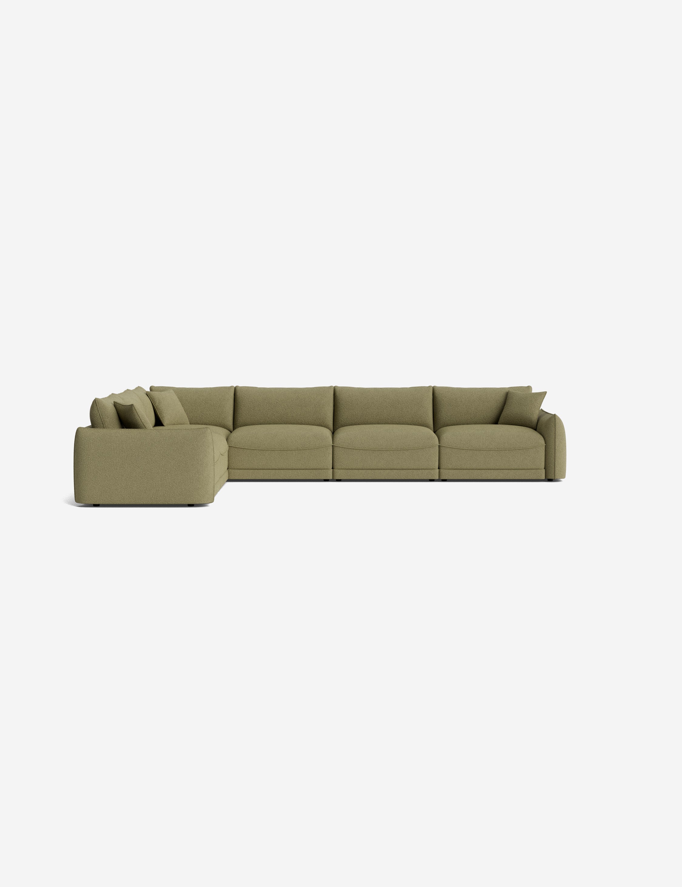 Lulu and Georgia Balmer Modular Corner Sectional Sofa - view 109