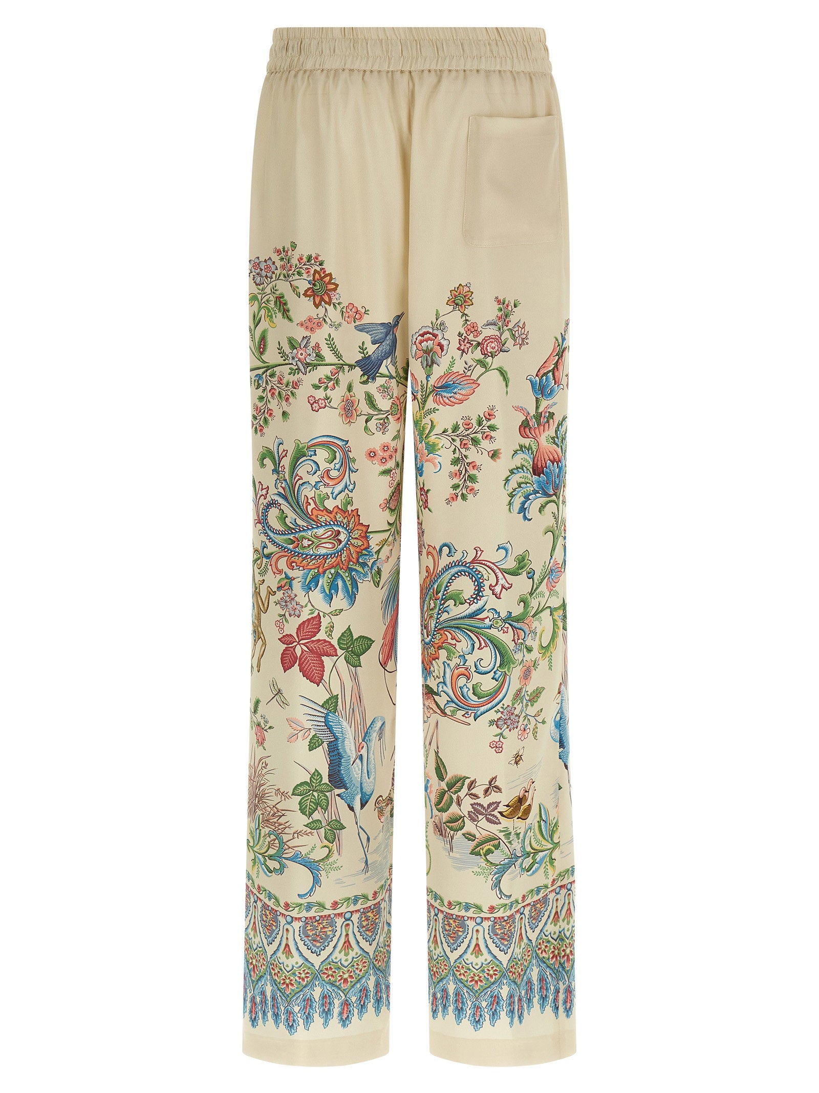 Etro Flora And Fauna Printed Trousers – 100% polyester - view 2