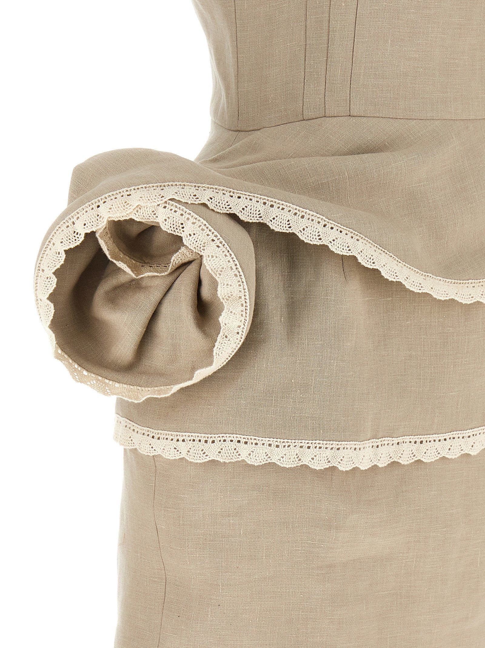 Magda Butrym 52 Dress – 99% linen, 1% elastane - view 4
