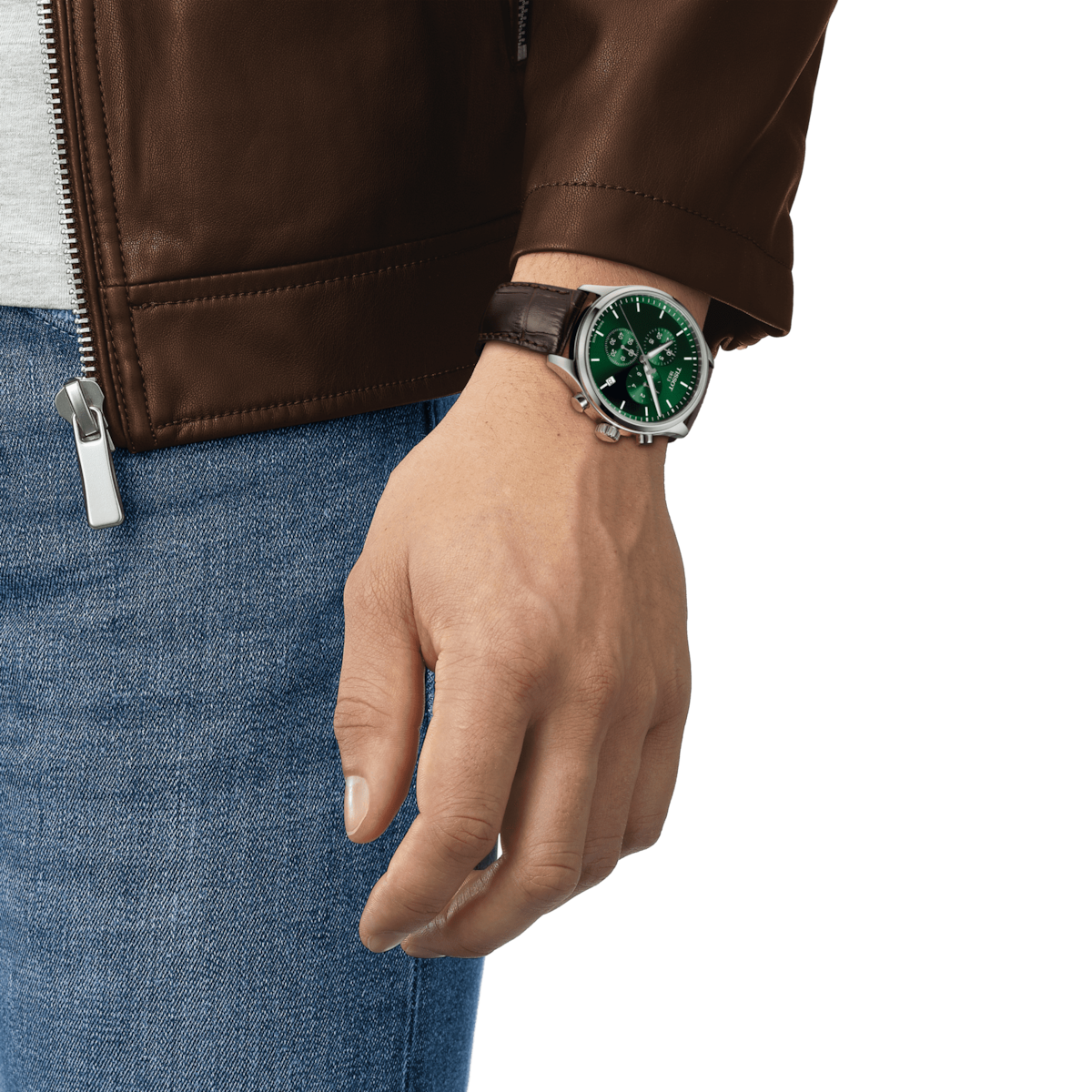 Tissot T-Sport Green Dial Men 45mm - view 2