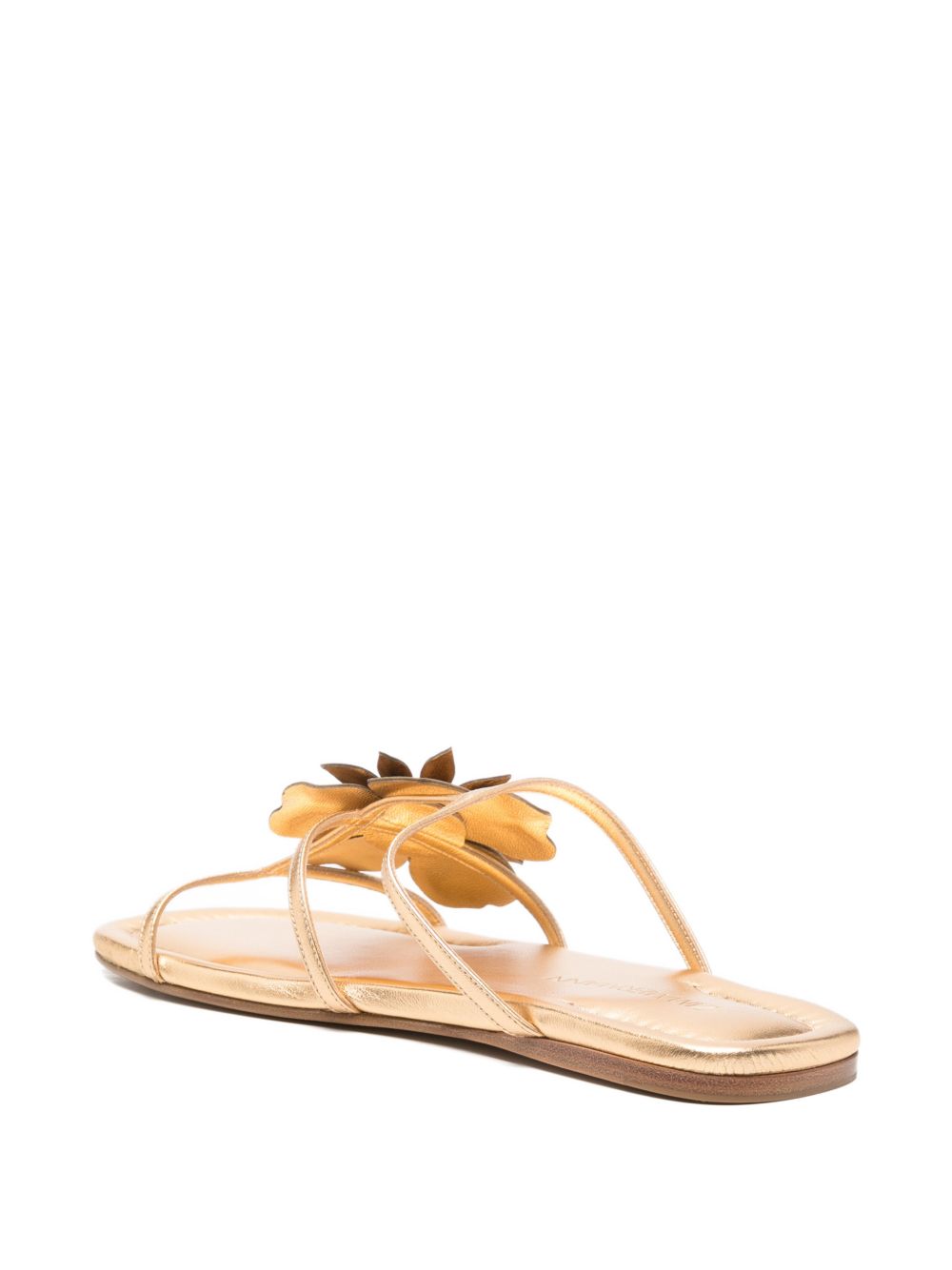 Zimmermann Sandals GOLD – 100% Leather - view 4