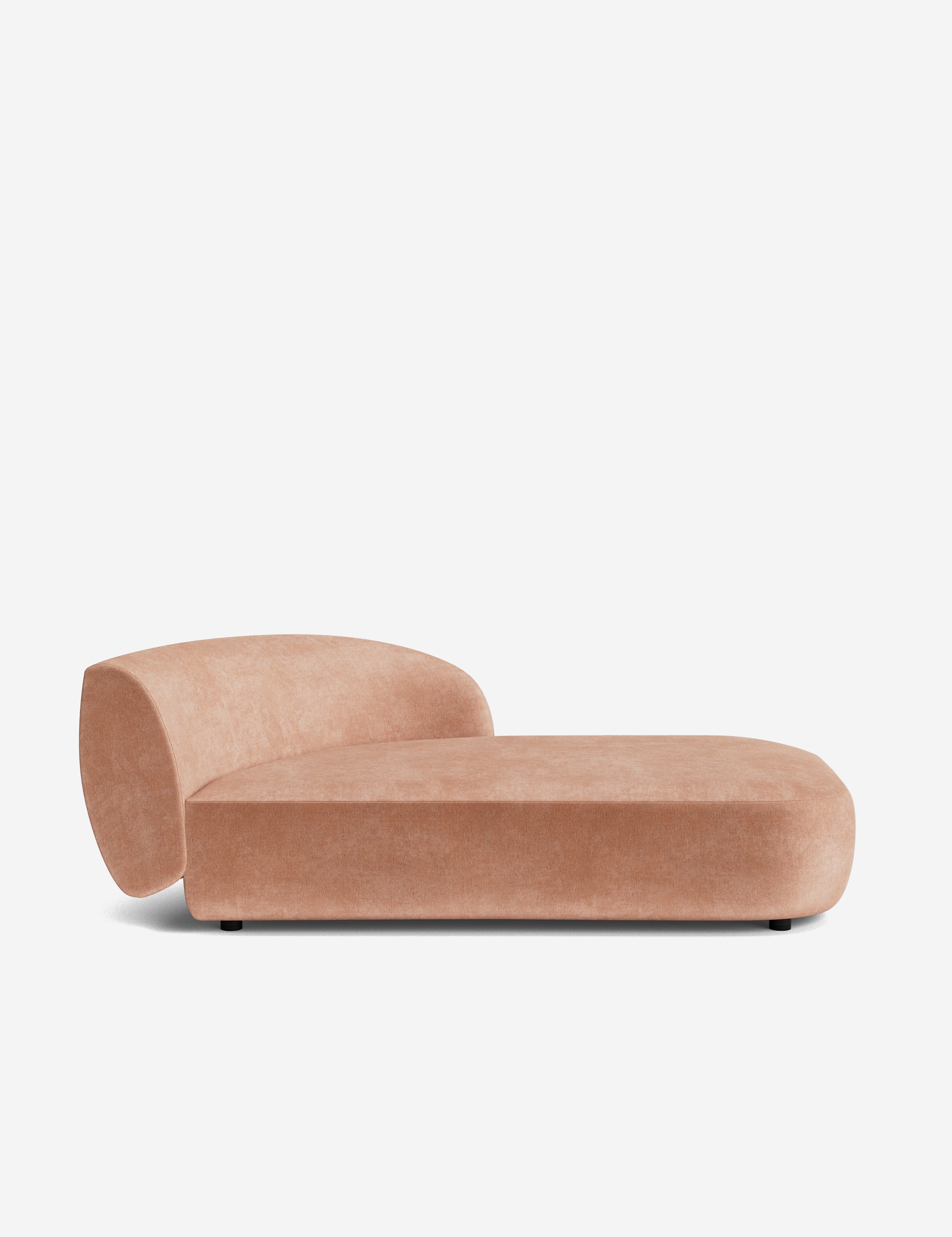Lulu and Georgia Claret Modular Right Chaise - view 90