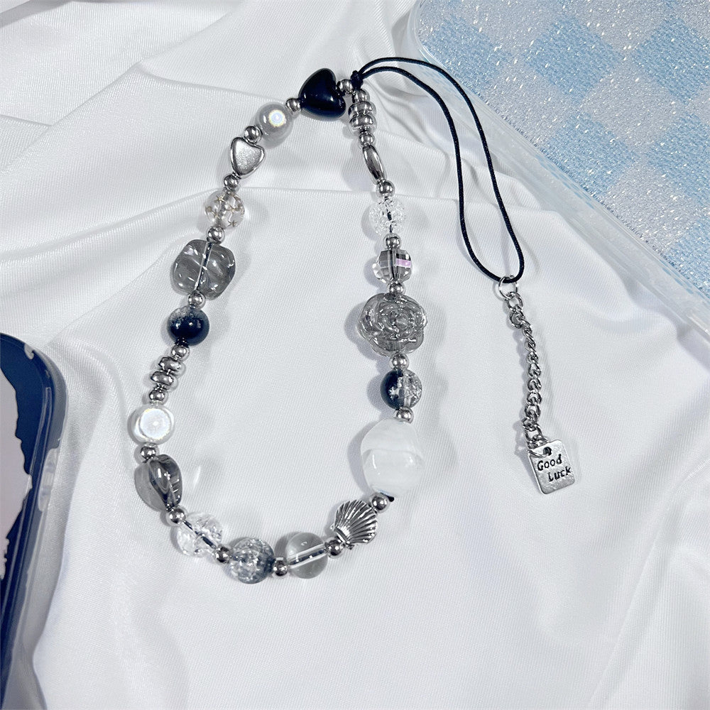Peeperly Elegant Retro Aesthetic Phone Charm – No Color