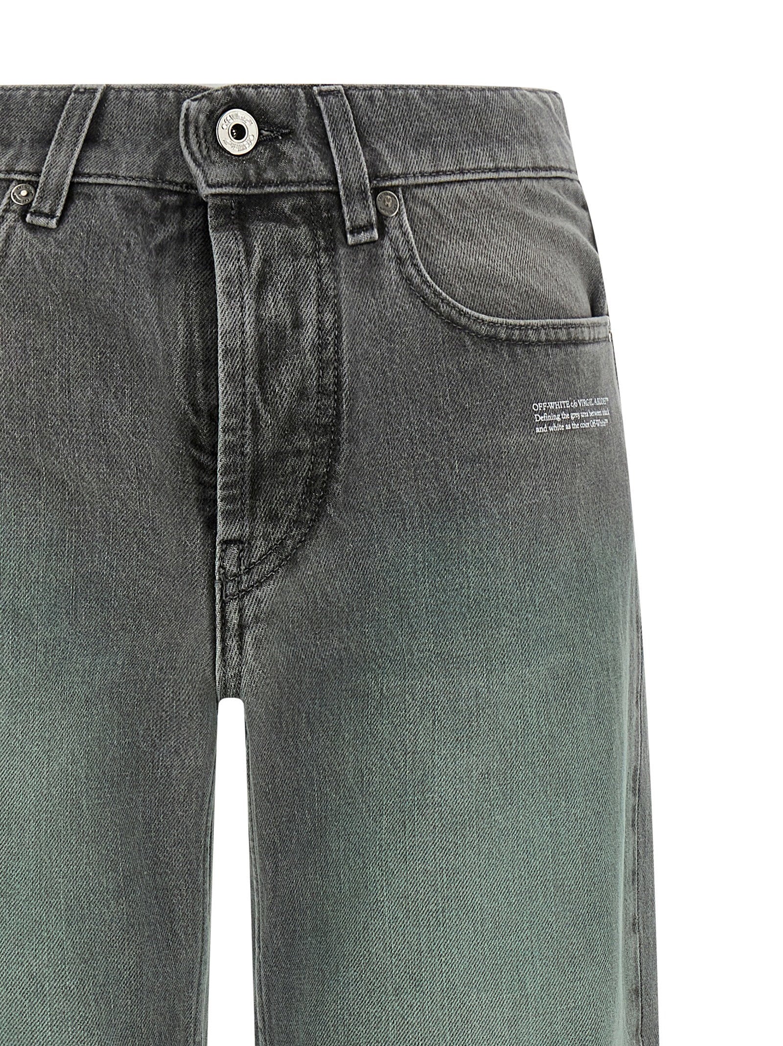 Off White Spray Susy Jeans – 100% cotton - view 3