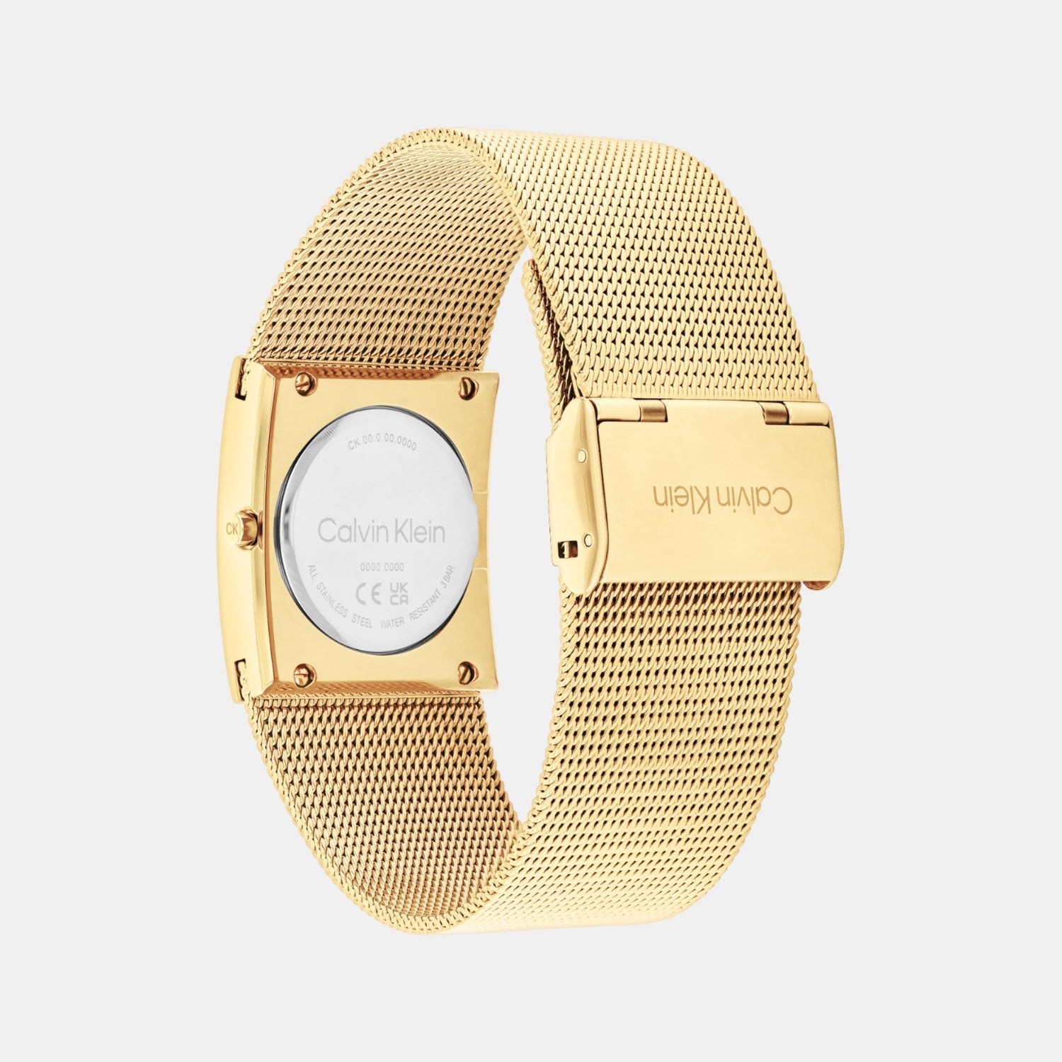 Calvin Klein Ck Pulse Women Quartz Gold Dial Analog Stainless Steel Watch 25100062 - view 3