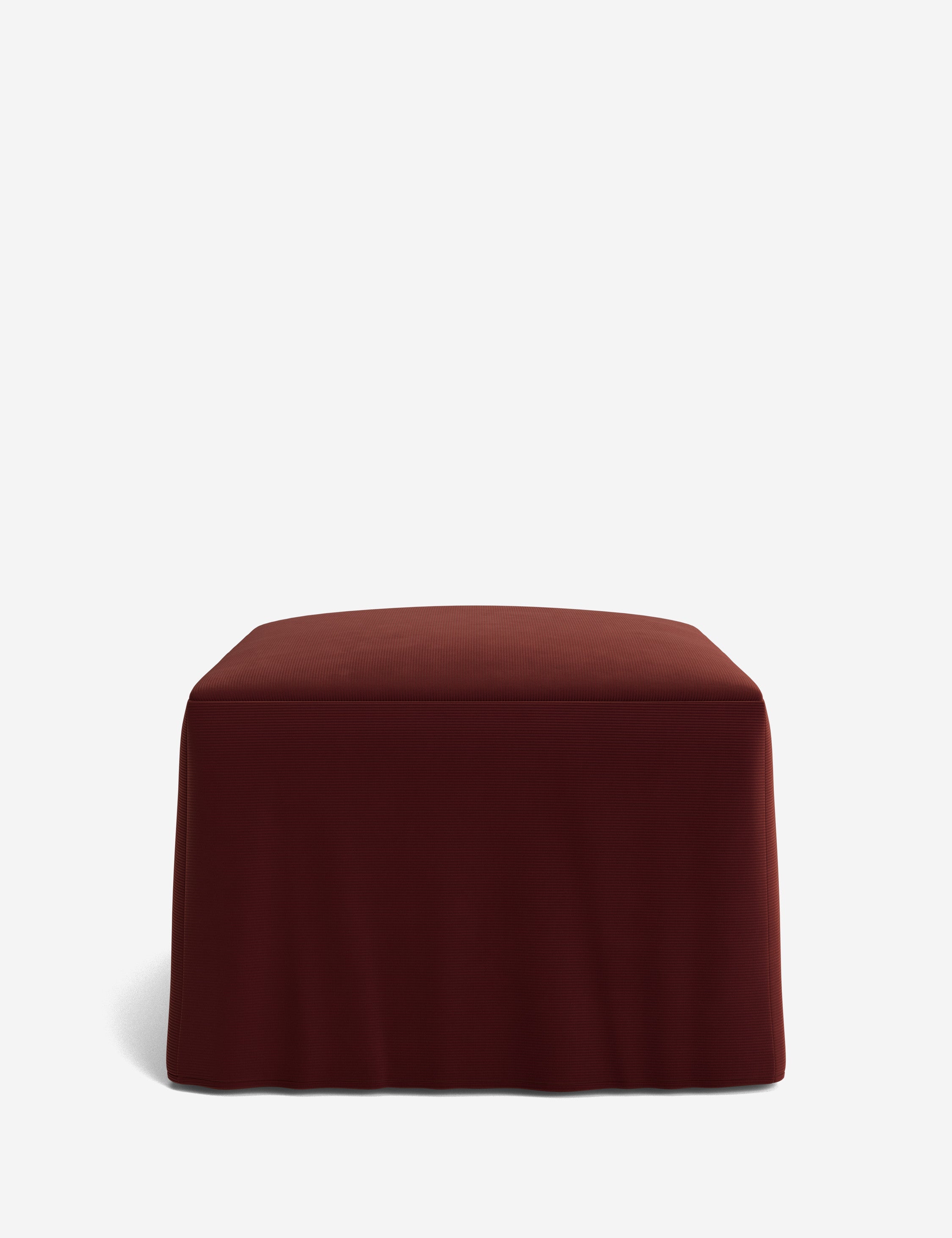 Lulu and Georgia Portola Slipcover Ottoman - view 198