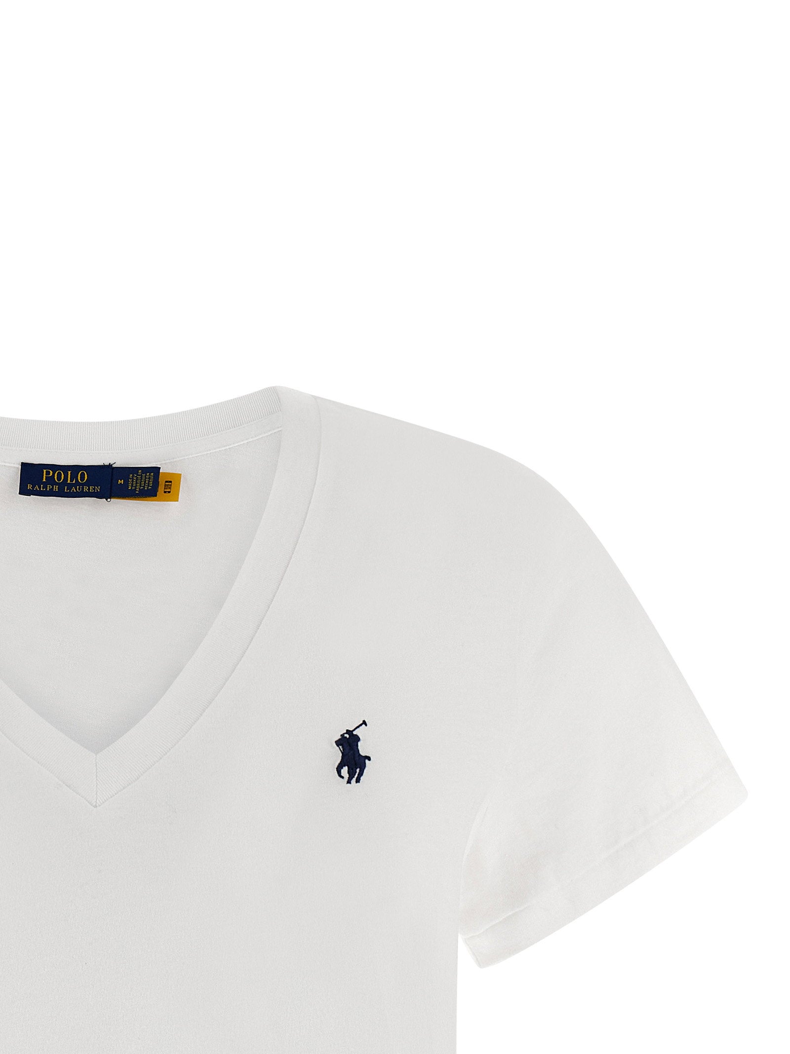Polo Ralph Lauren Logo Embroidery T-shirt – 100% cotton - view 3