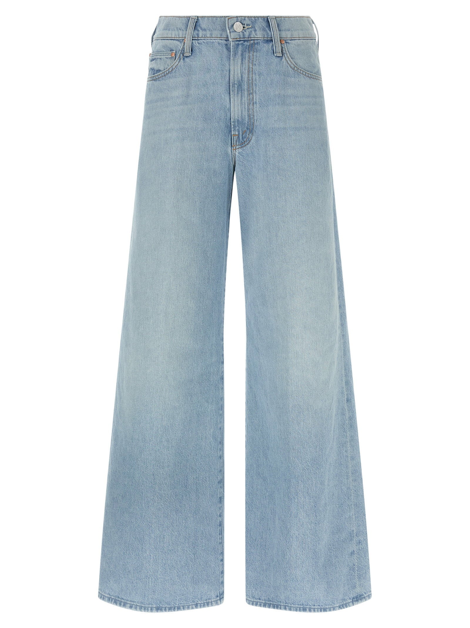 Mother The Ditcher Roller Skimp Jeans – 100% cotton