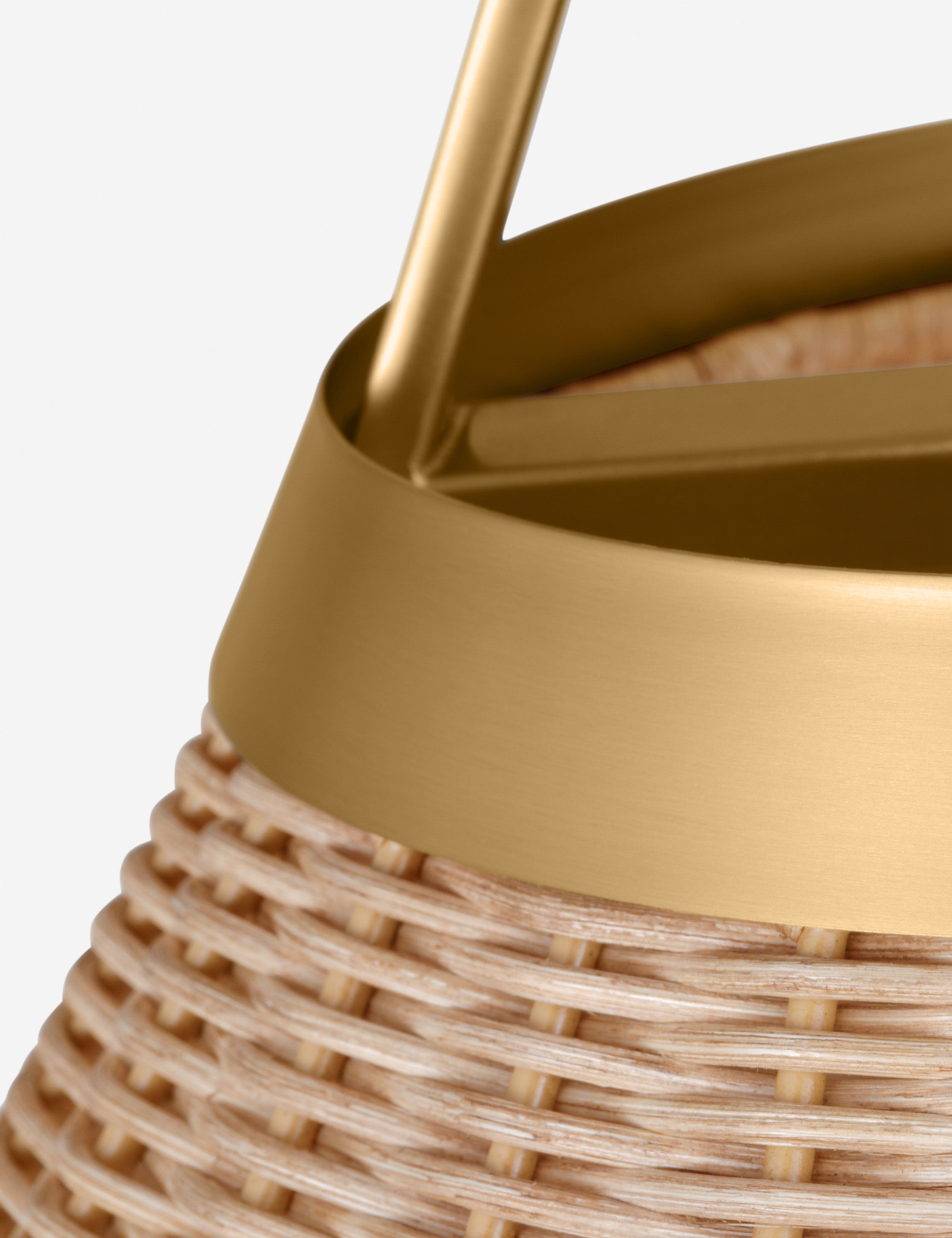 Lulu and Georgia Piala Pendant Light – Burnished Brass - view 8
