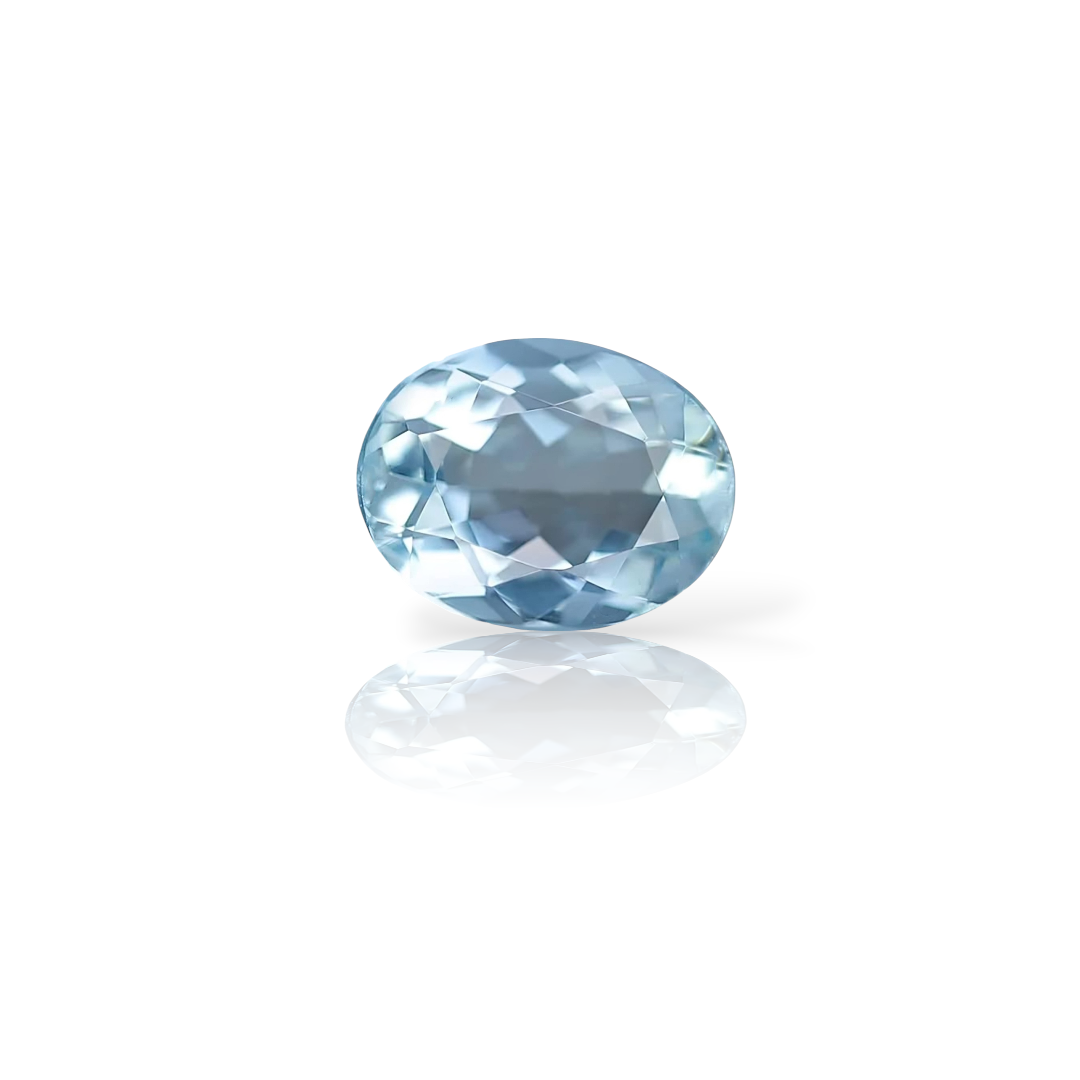 Gemsmantra Blue Sapphire (6.78 Ratti, 6.17 Carat)