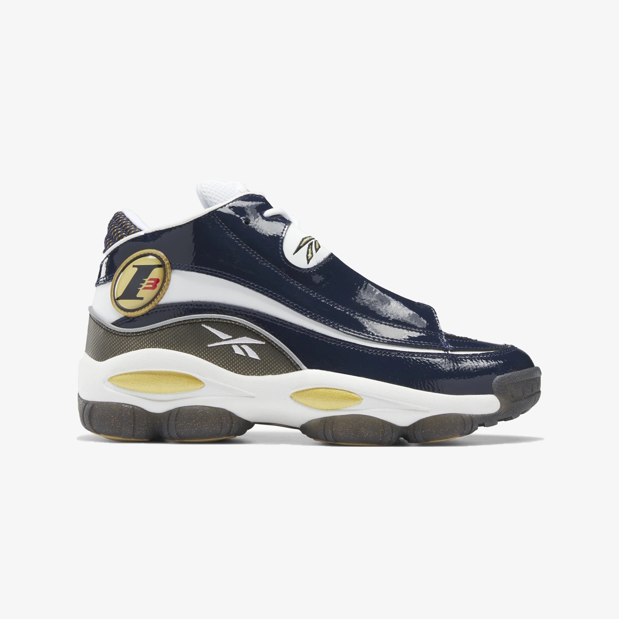 Reebok | THE ANSWER DMX BASKETBALL { NAVY/WHITE - view 4