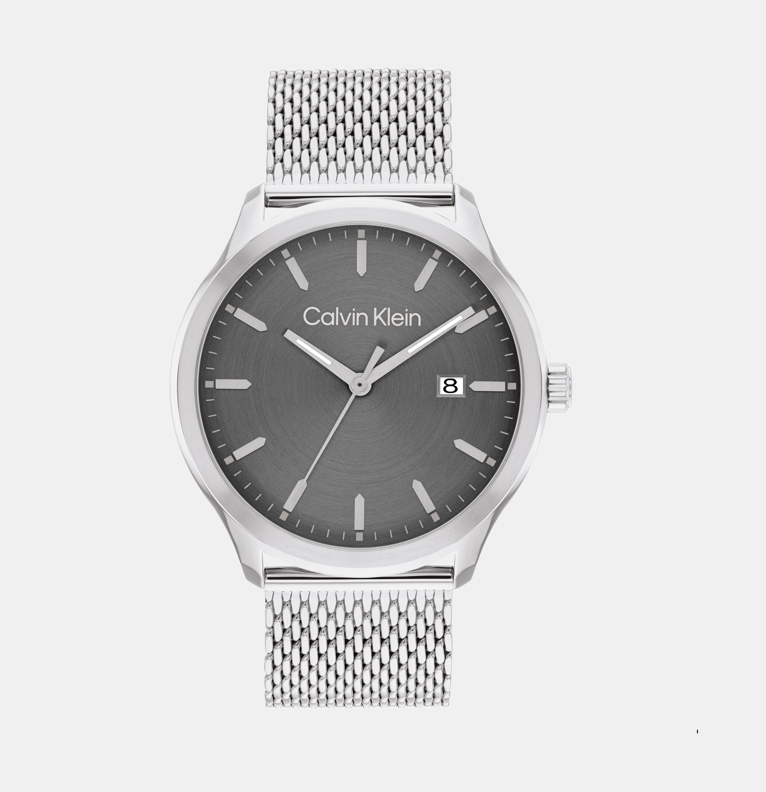 Calvin Klein Define Men Quartz Grey Dial Analog Mesh Watch 25200352 - view 4