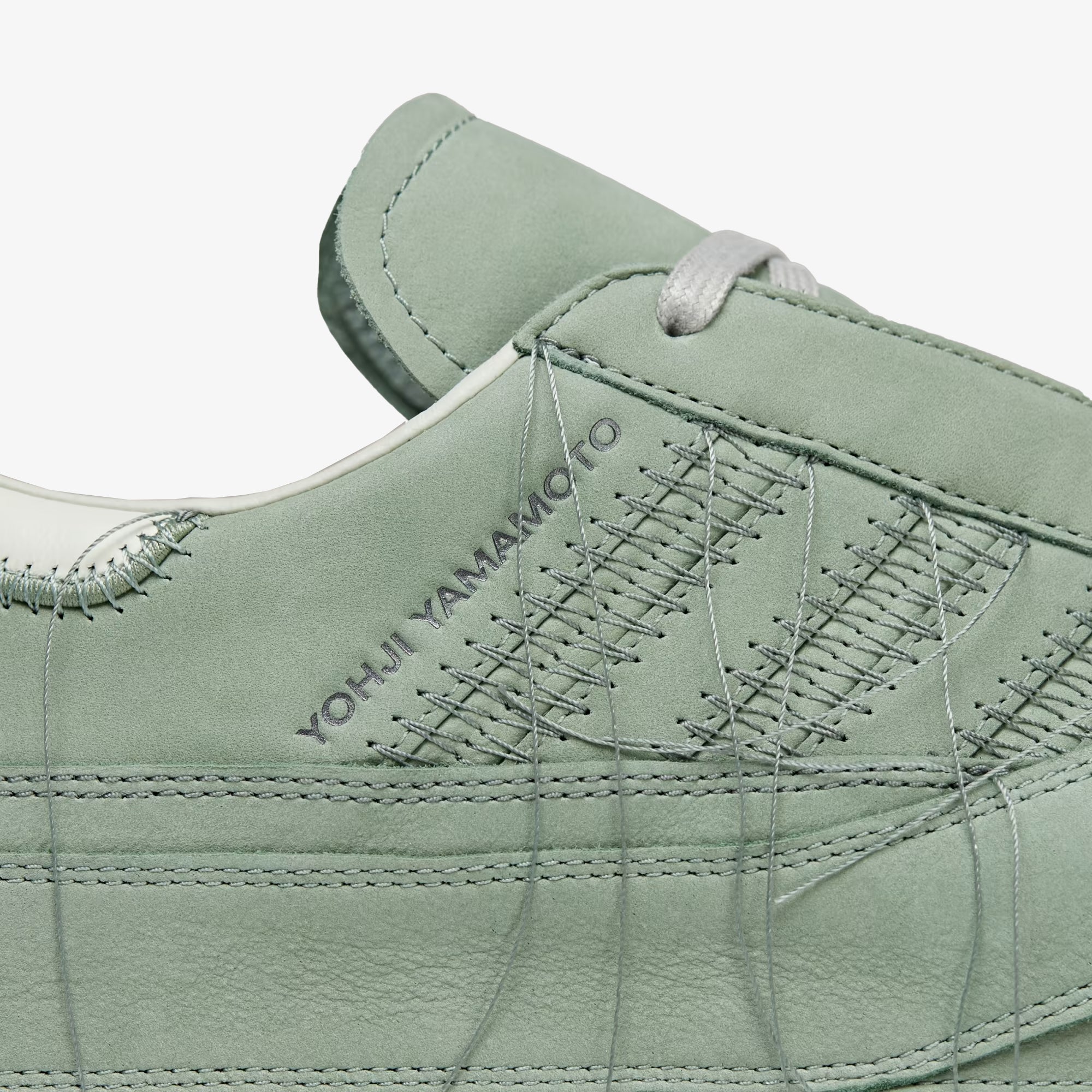 Y-3 | Gazelle { Silver Green/ Off White /light Brown - view 5