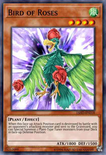 Yu-Gi-Oh! Bird of Roses - TSHD-EN018 - Super Rare - Unlimited