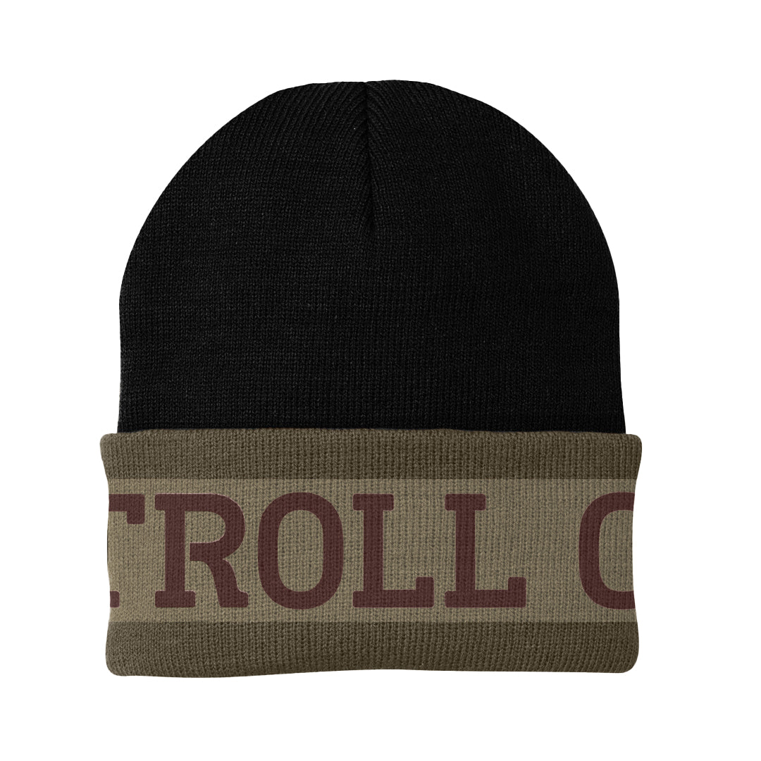 Radial Trademark Beanie – Black Chipmunk