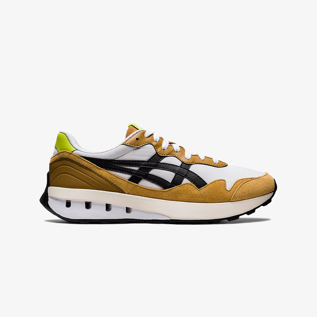 Asics | JOGGER X81 { WHITE / TAN PRESIDIO - view 4